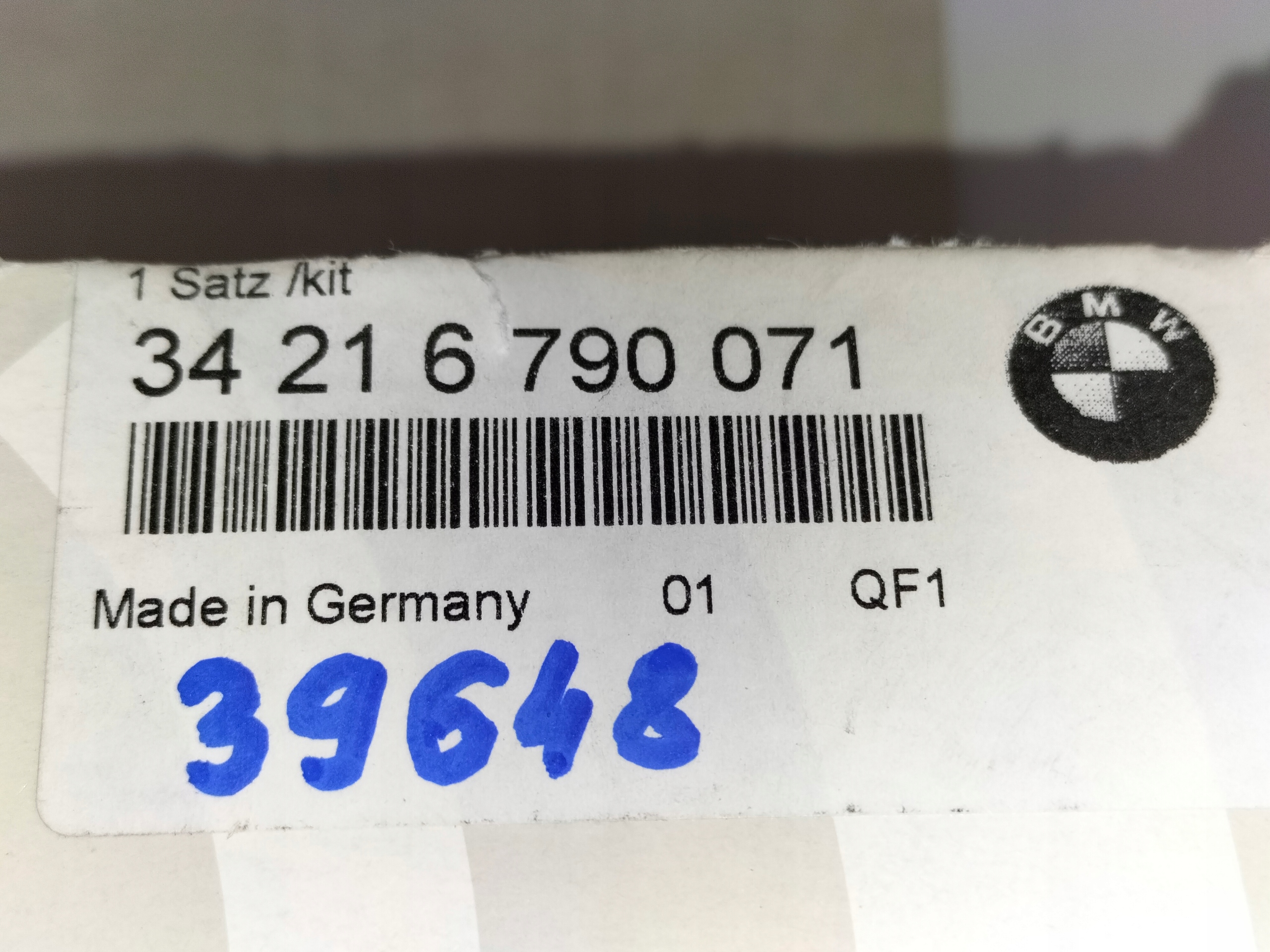 BRZDOVE PLATNICKY  ZAD BMW 3 E46 98- 3.0D BMW X3 E83 04- 2.0D 3.0D