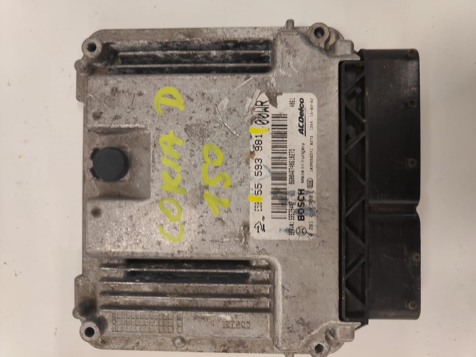 Opel corsa d 55593981 0281019798 RIADIACA JEDNOTKA MOTORA