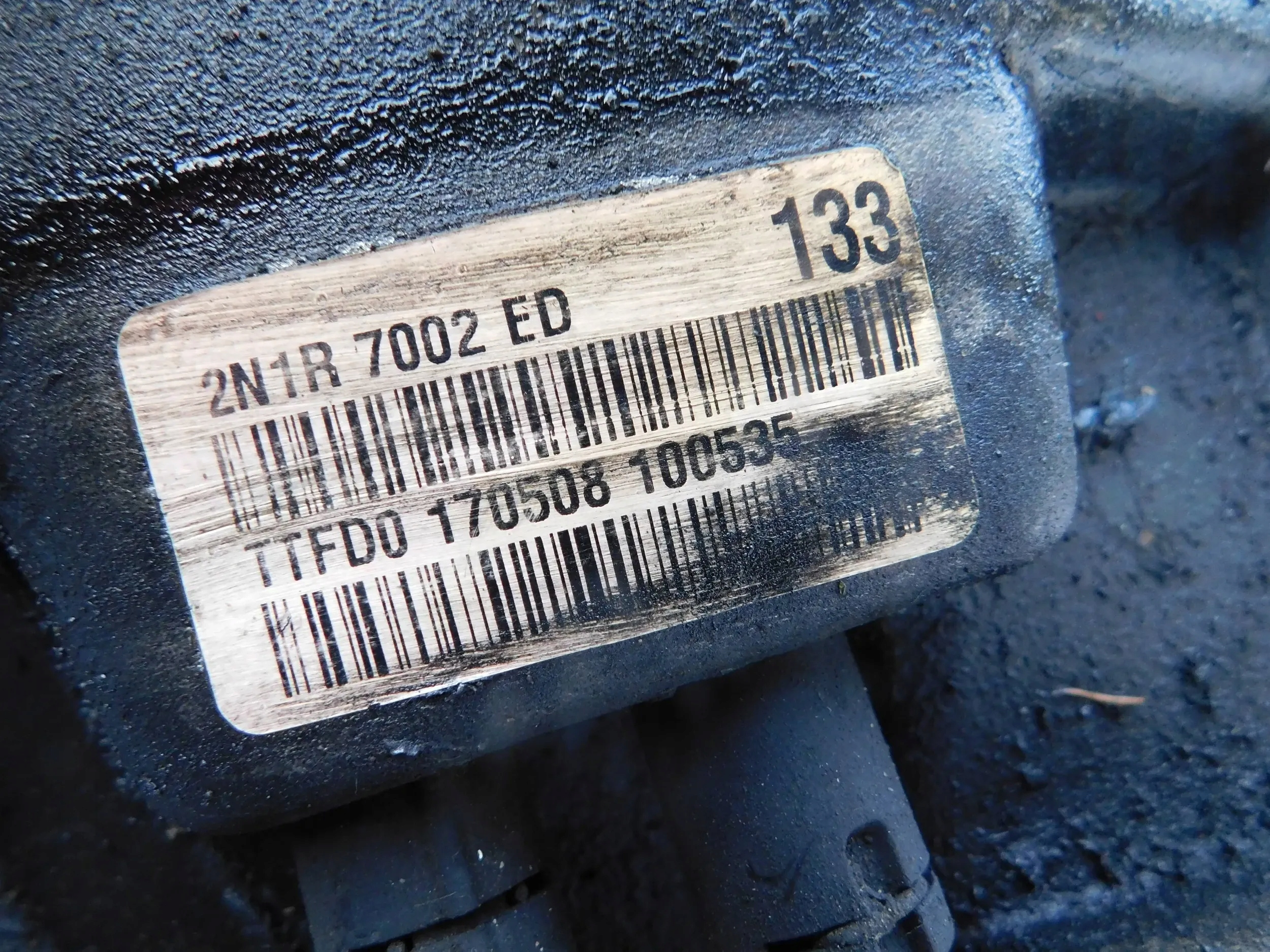 PREVODOVKA 2N1R7002ED 1.4 TDCI FORD FIEST MK7