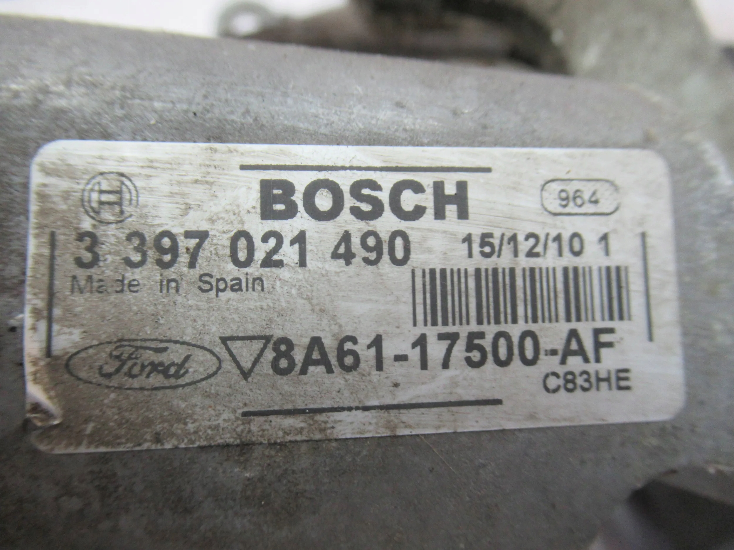 MECHANIZMUS STIERACOV  FORD FIESTA MK7