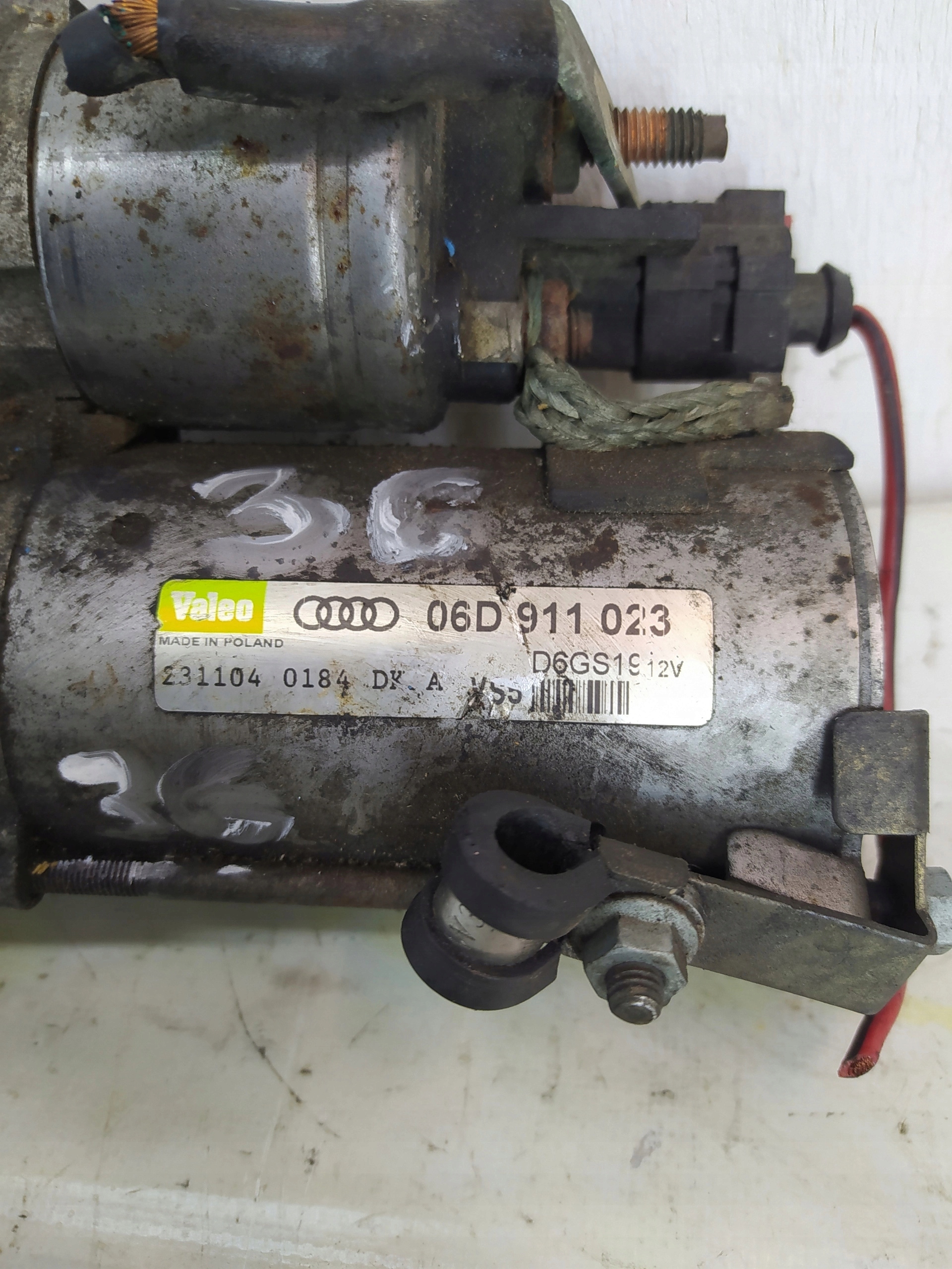 AUDI A4 2.0 TFSI STARTER 06D911023