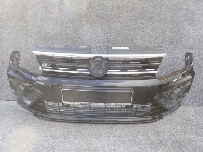 VW TIGUAN II R-LINE 15- PREDNÝ NÁRAZNÍK