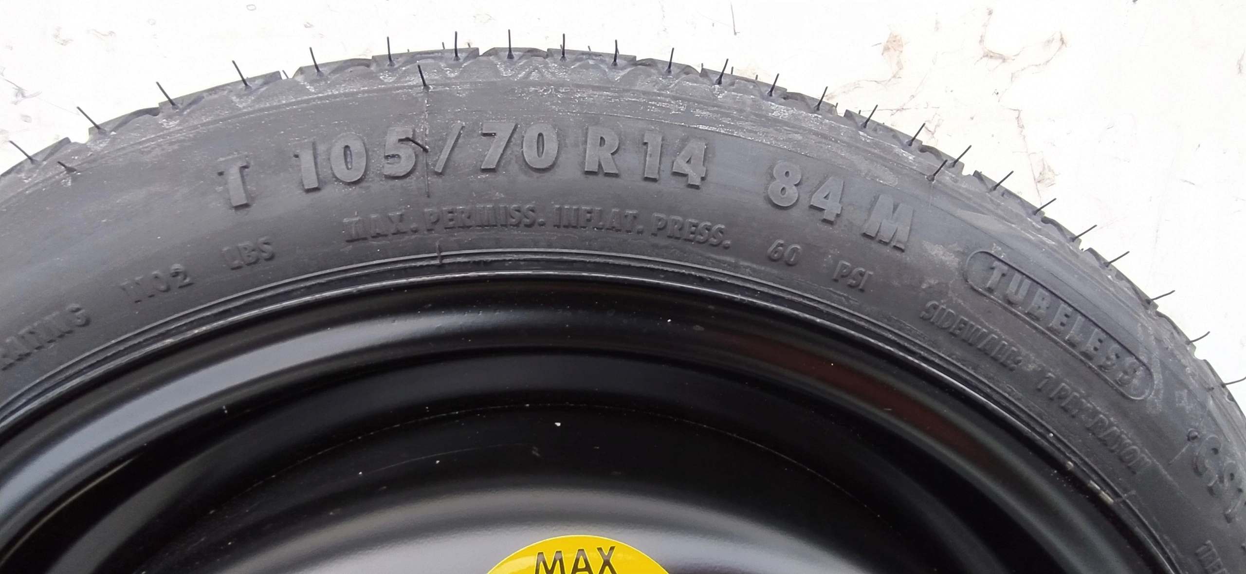 VW POLO 6N REZERVA DOJAZDOVE KOLESO 6N0601025G 4X100