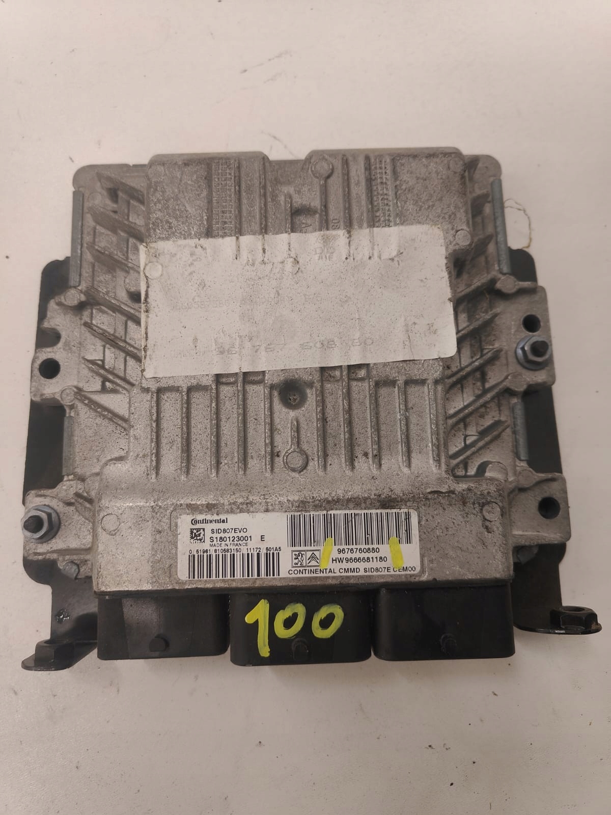 Citroen c4 II oe 9676760880 RIADIACA JEDNOTKA MOTORA