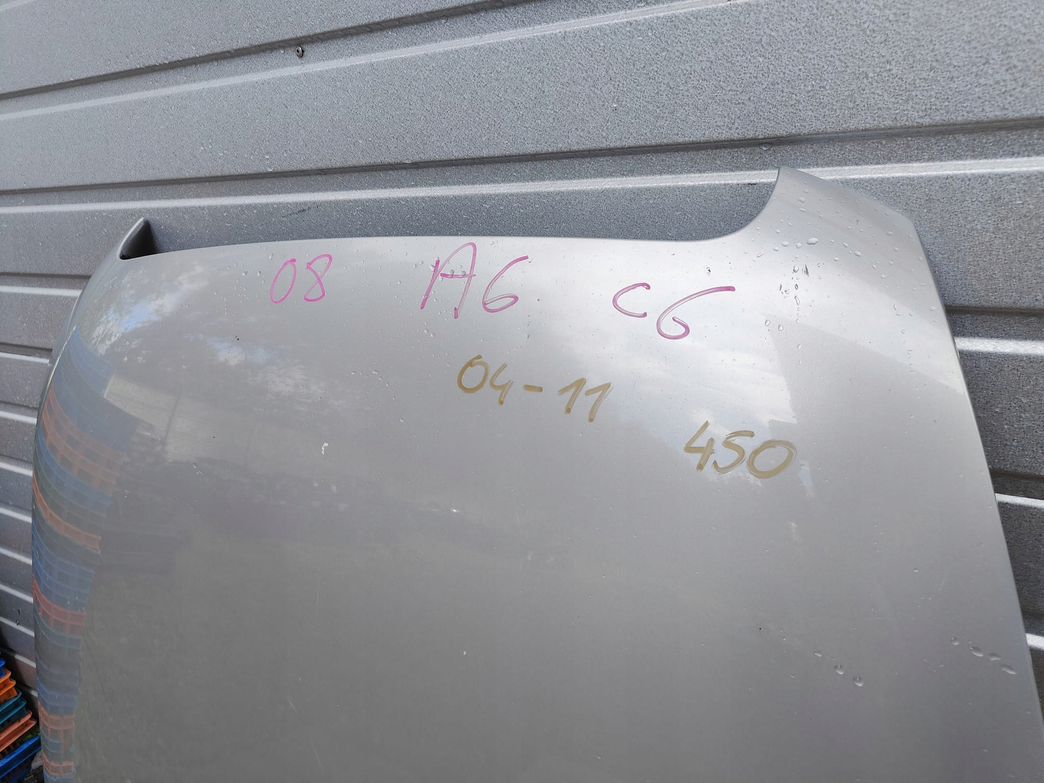 Audi a6 c6 04-11 KRYT MOTORA PREDNÁ KAPOTA