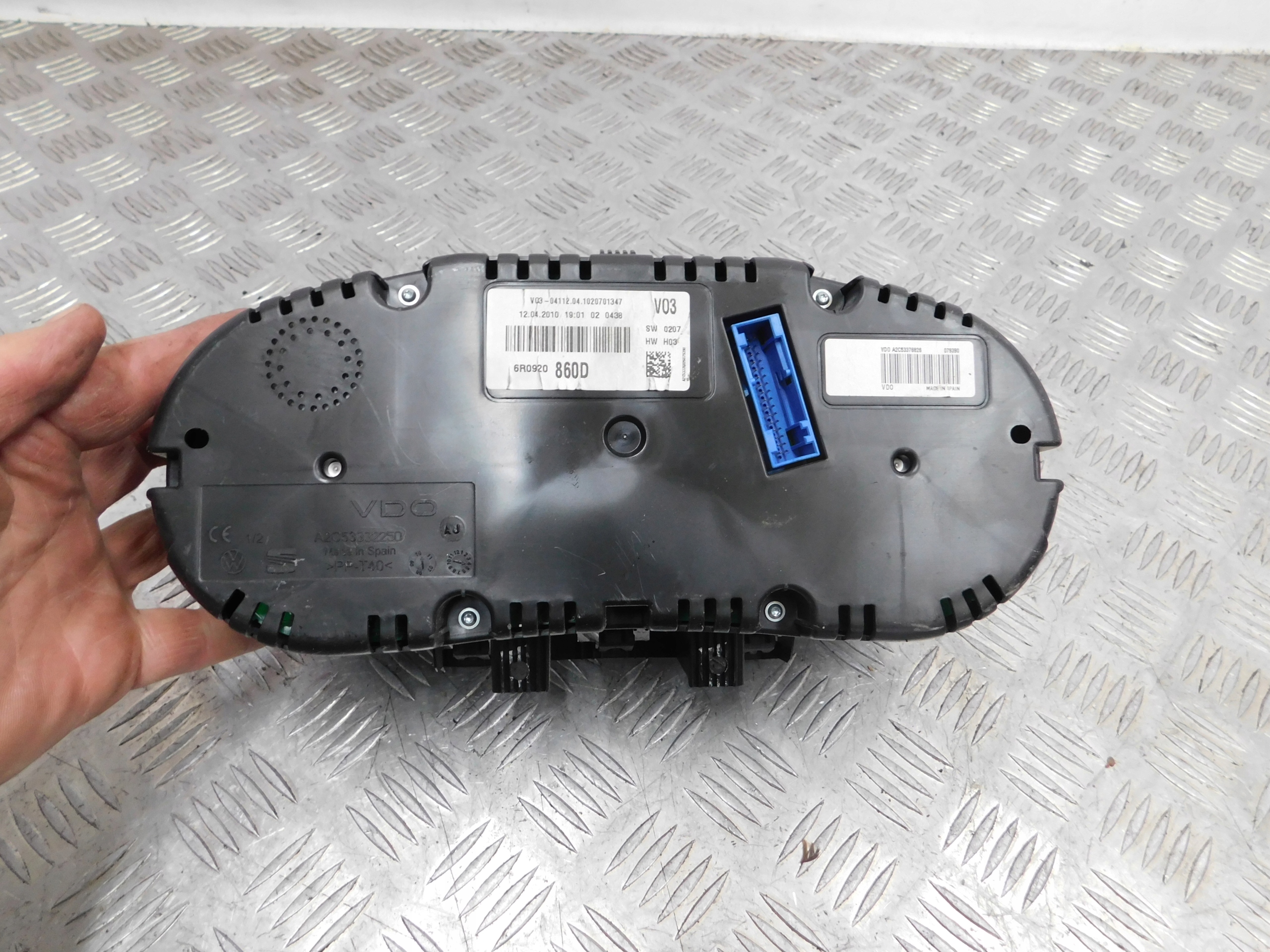 TACHOMETER BUDIKY VW POLO 6R 1.4 6R0920860D