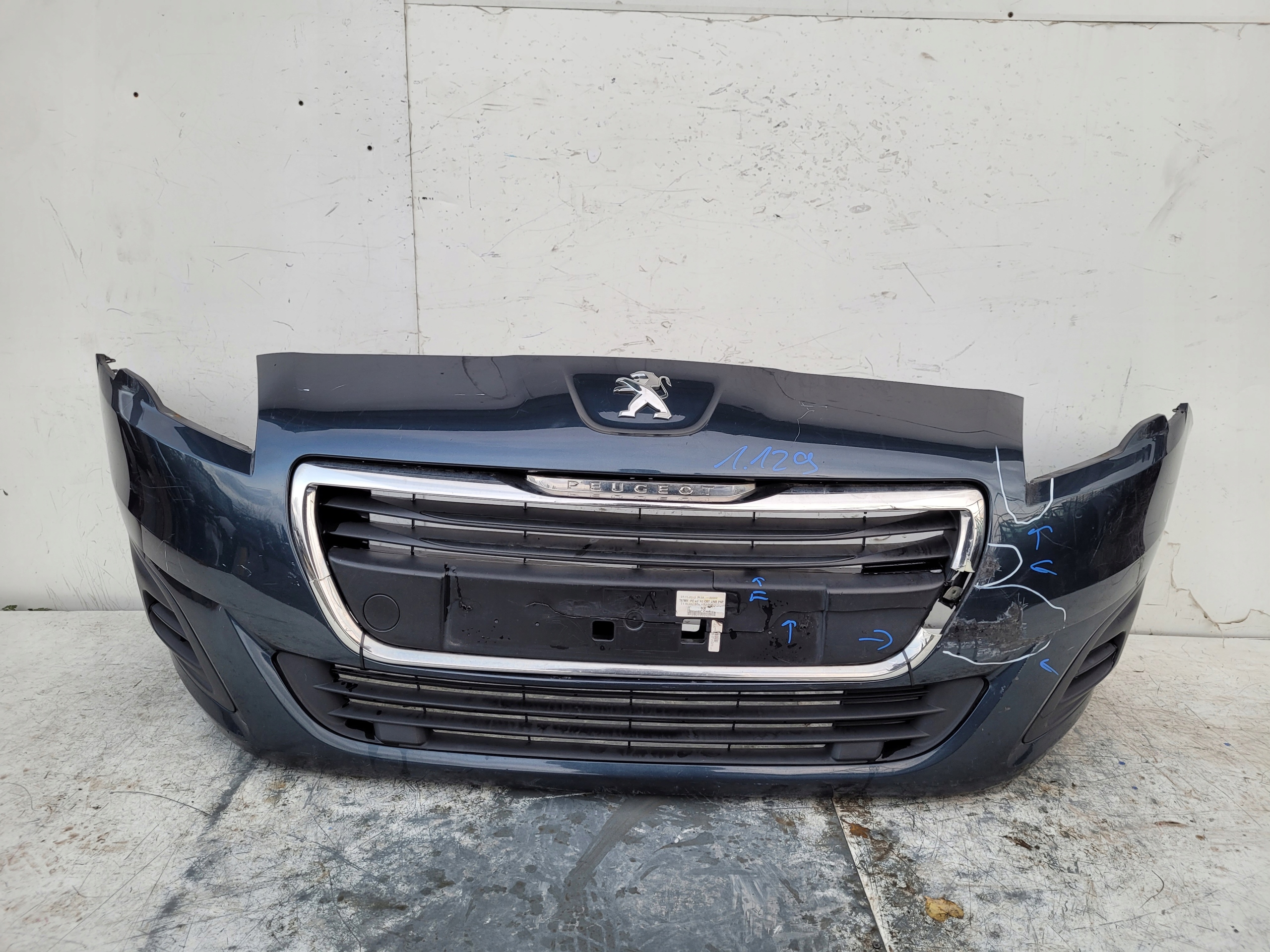 PEUGEOT 5008 LIFT PREDNÝ NÁRAZNÍK