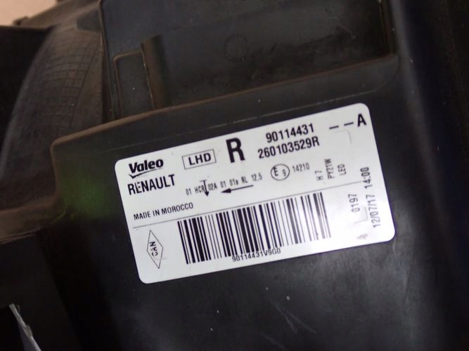 DACIA LOGAN II SANDERO II LIFT 15- PRAVE PREDNE SVETLO 260103529R