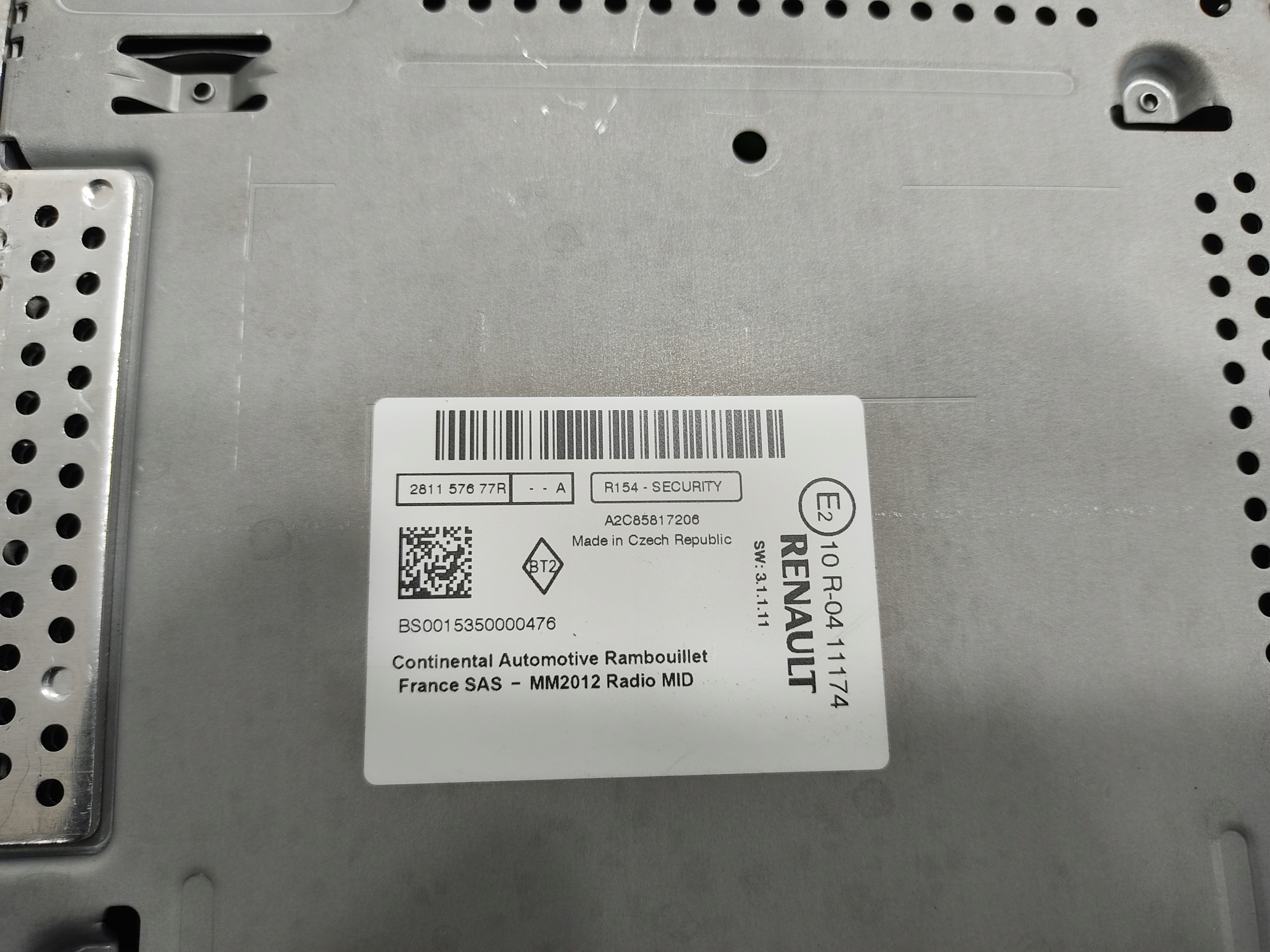 MODUL NAVIGACIE TRAFIC III VIVARO B 281157677R 15-