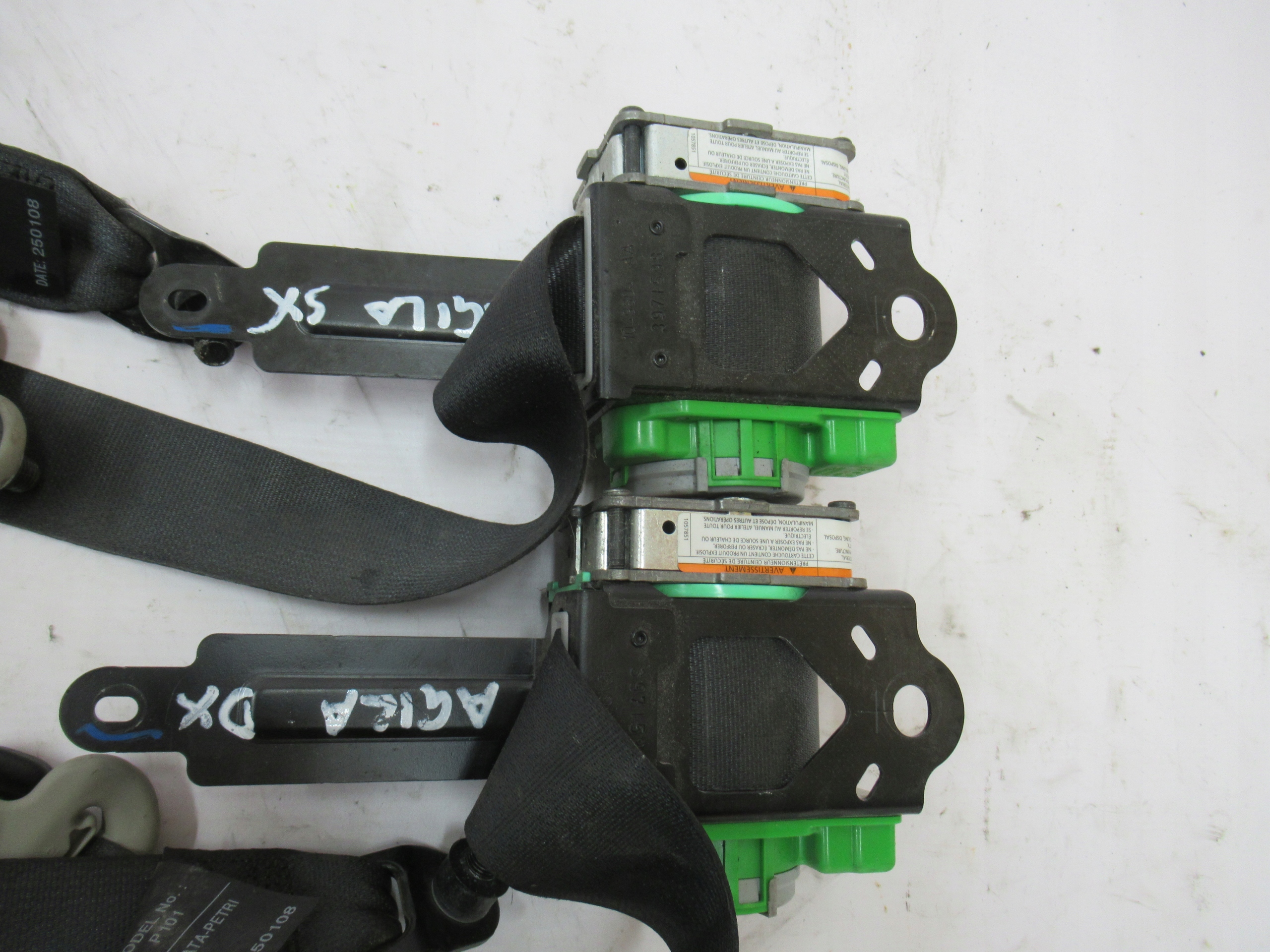 PASY NAPINACE LAVY PRAVY OPEL AGILA B