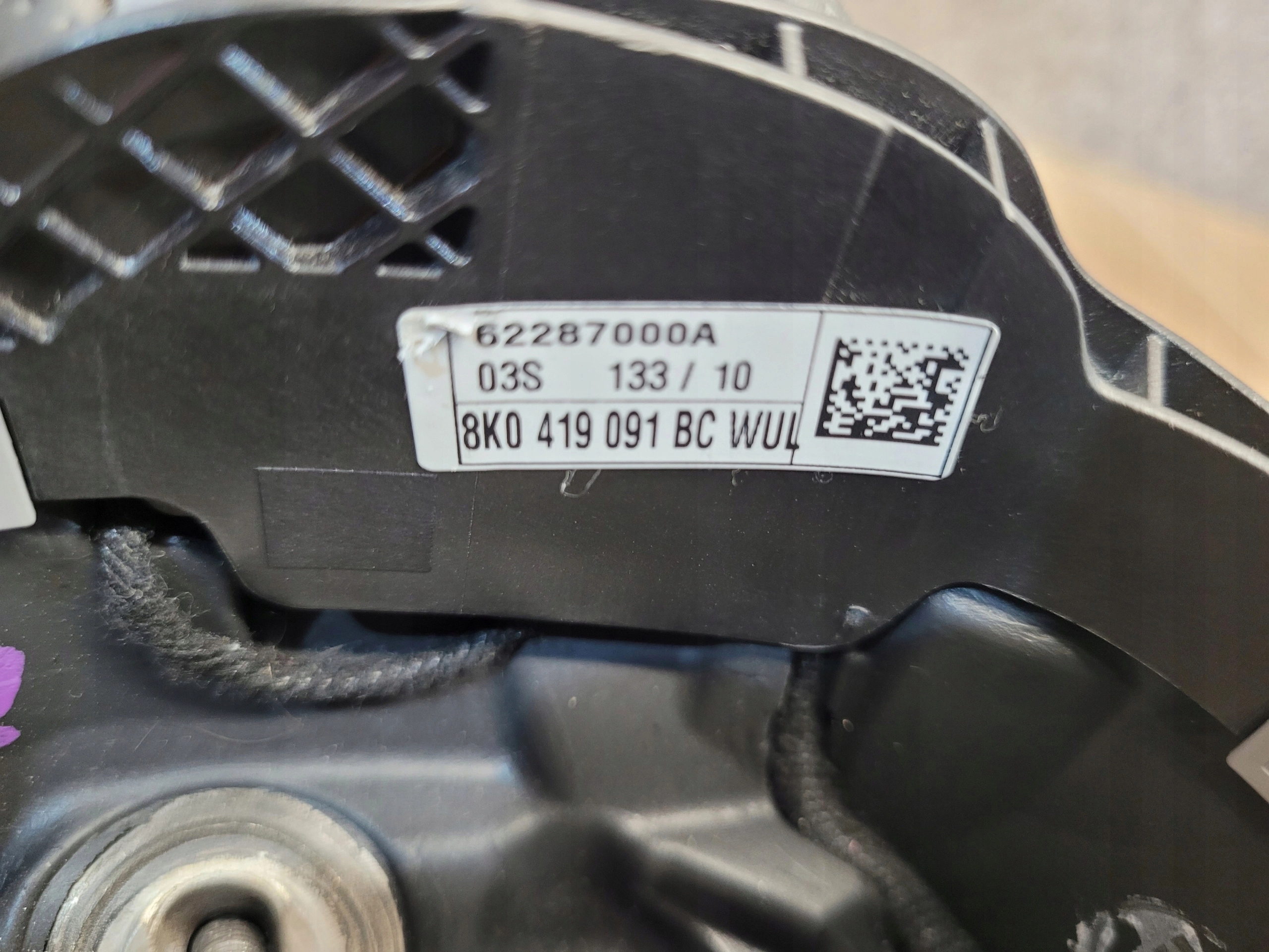 AUDI A4 B8 S-LINE PADLA RADENIA RYCHLOSTI VOLANT MULTIFUNKCIA 8K0419091BC