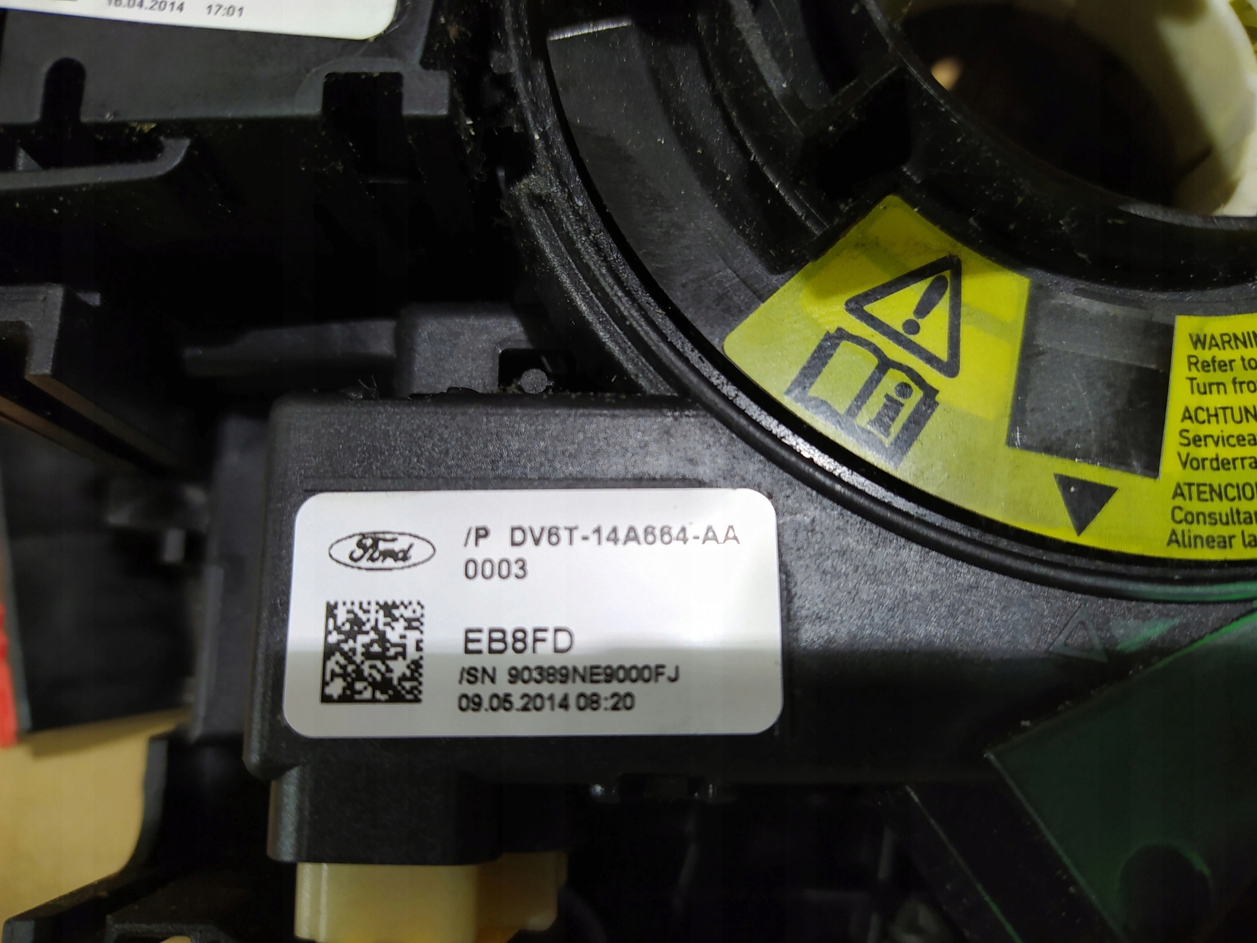 ford transit connect mk2 PÁČKY POD VOLANT