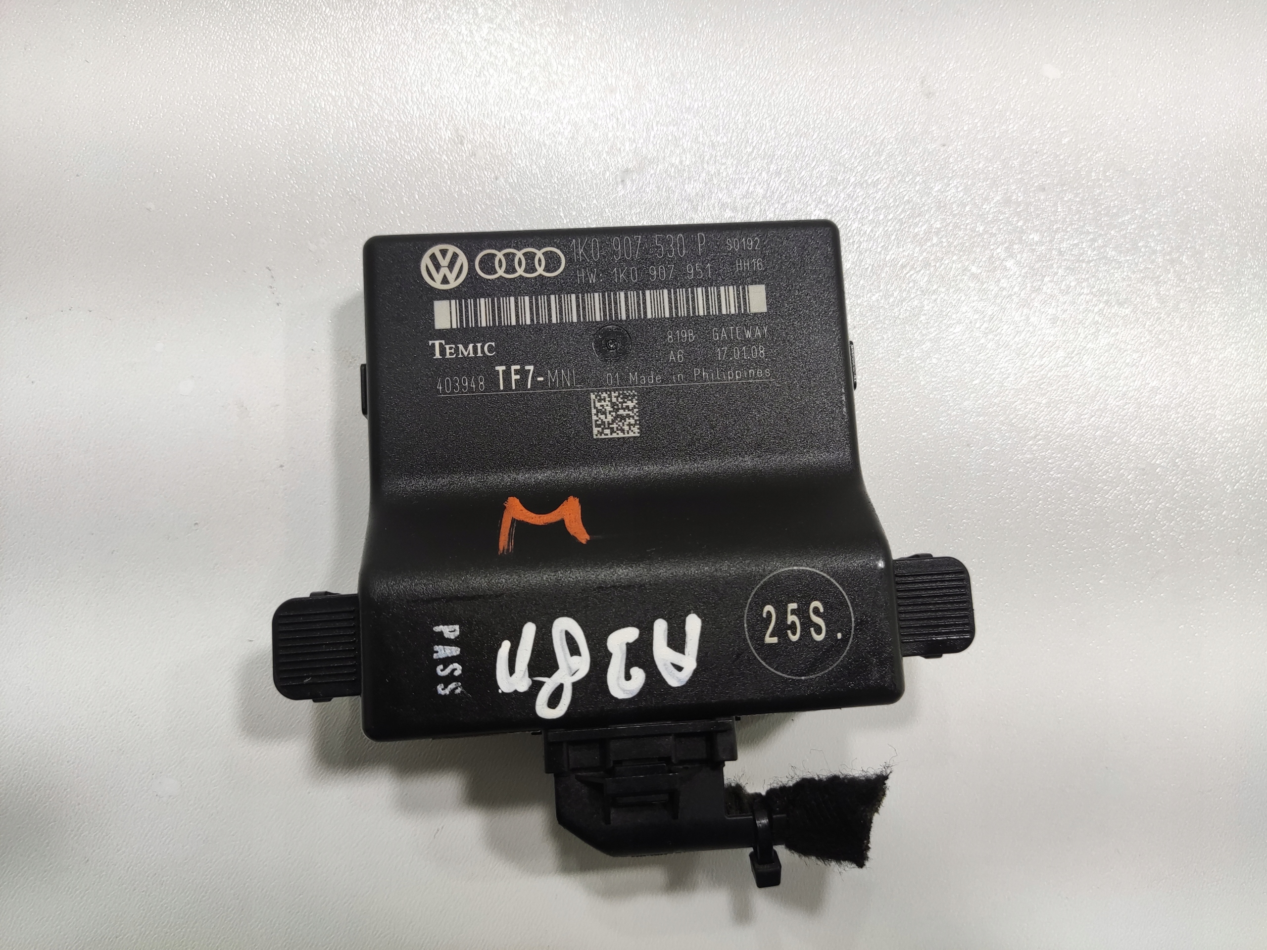 MODUL RIADIACA JEDNOTKA KOMFORTU GATEWAY AUDI A3 8P 1K0907530P 2005-2008 LIFT