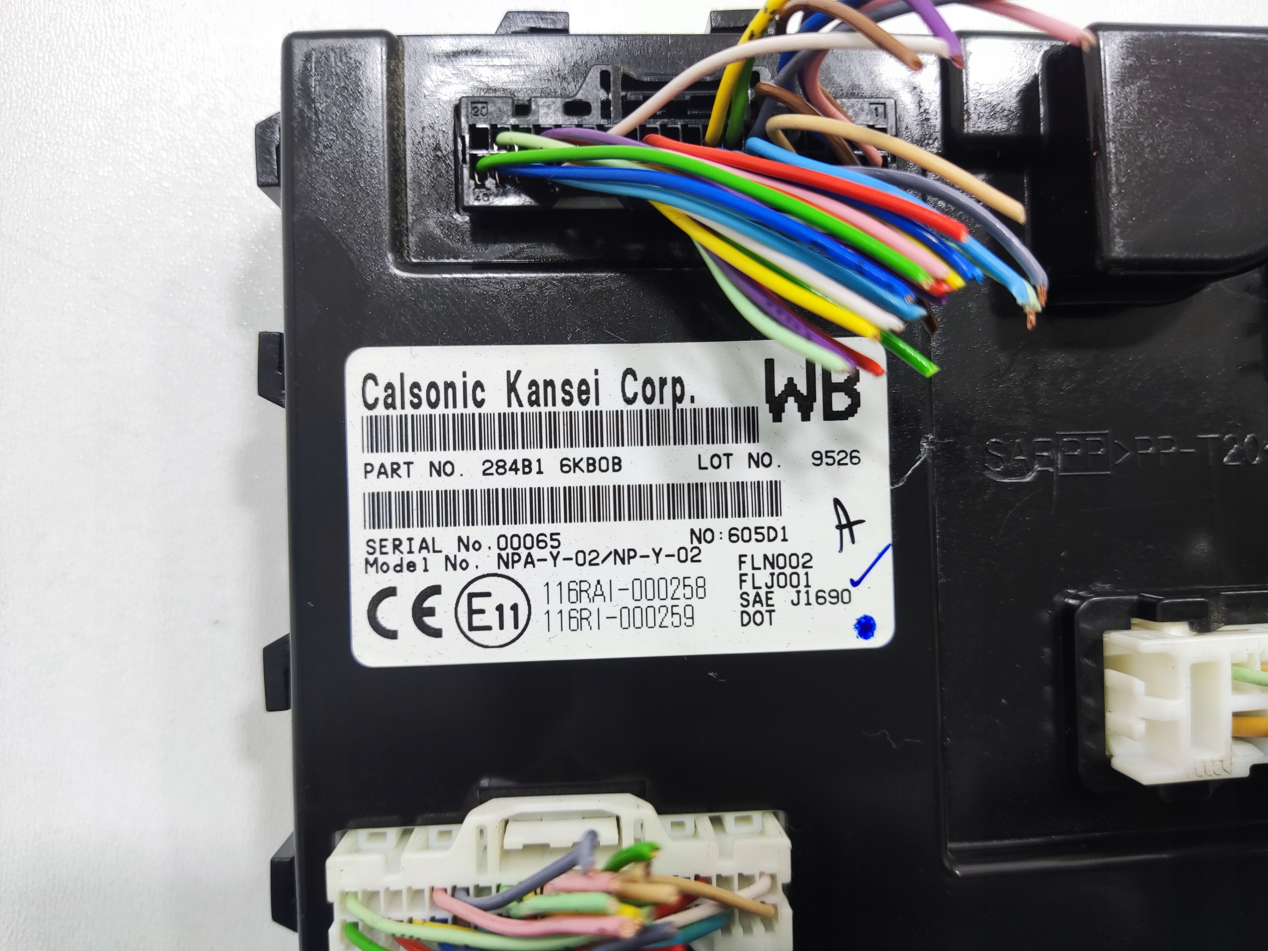 MODUL RIADIACA JEDNOTKA BSI NISSAN NAVARA IV D23 NP300 284B16KB0B 2015-2022