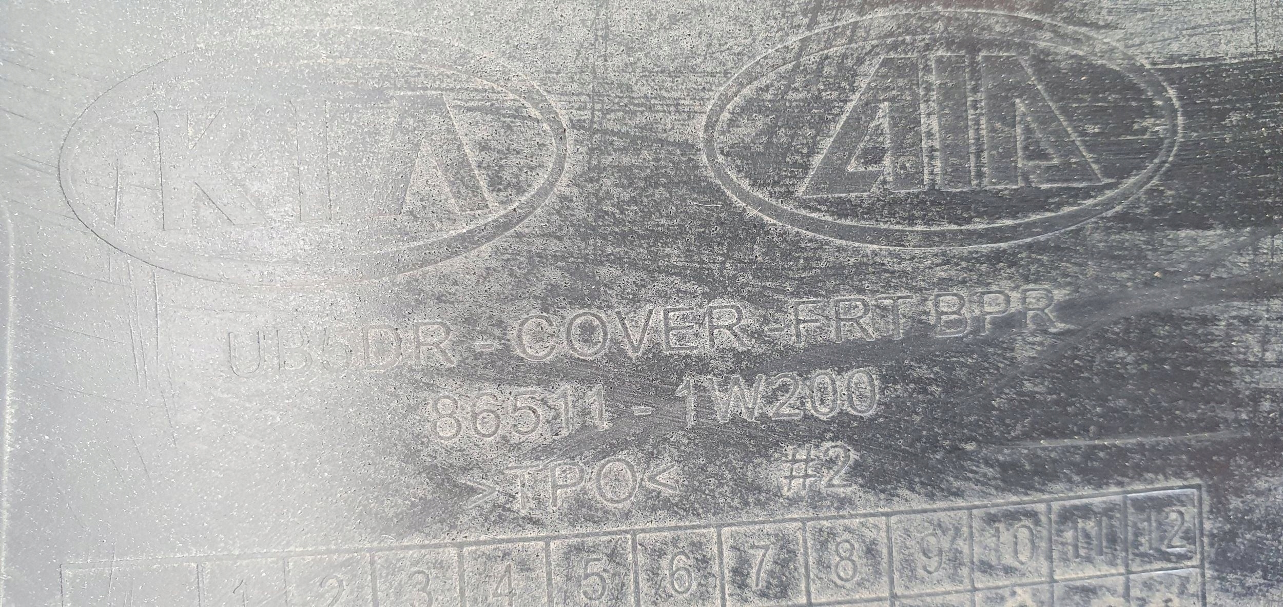 KIA RIO III 3 011-014 PREDNÝ NÁRAZNÍK 86511-1W200
