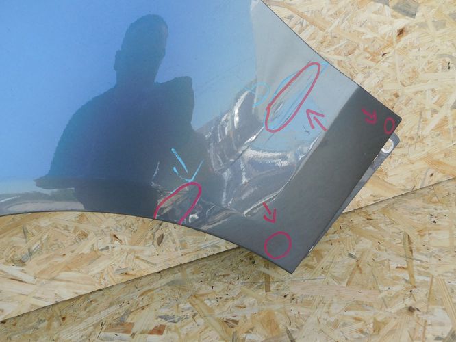 MERCEDES W212 E-KLASA 09-16 ĽAVÝ PREDNÝ BLATNÍK