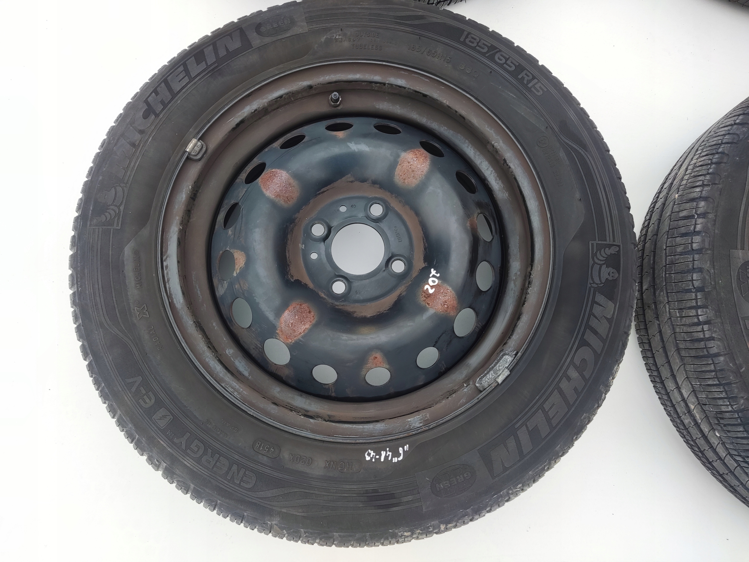 KOŁA PNEUMATIKY MICHELIN LETNIE KOLESA PLECHOVE DISKY 15 RENAULT ZOE I 15 ET40 4×100