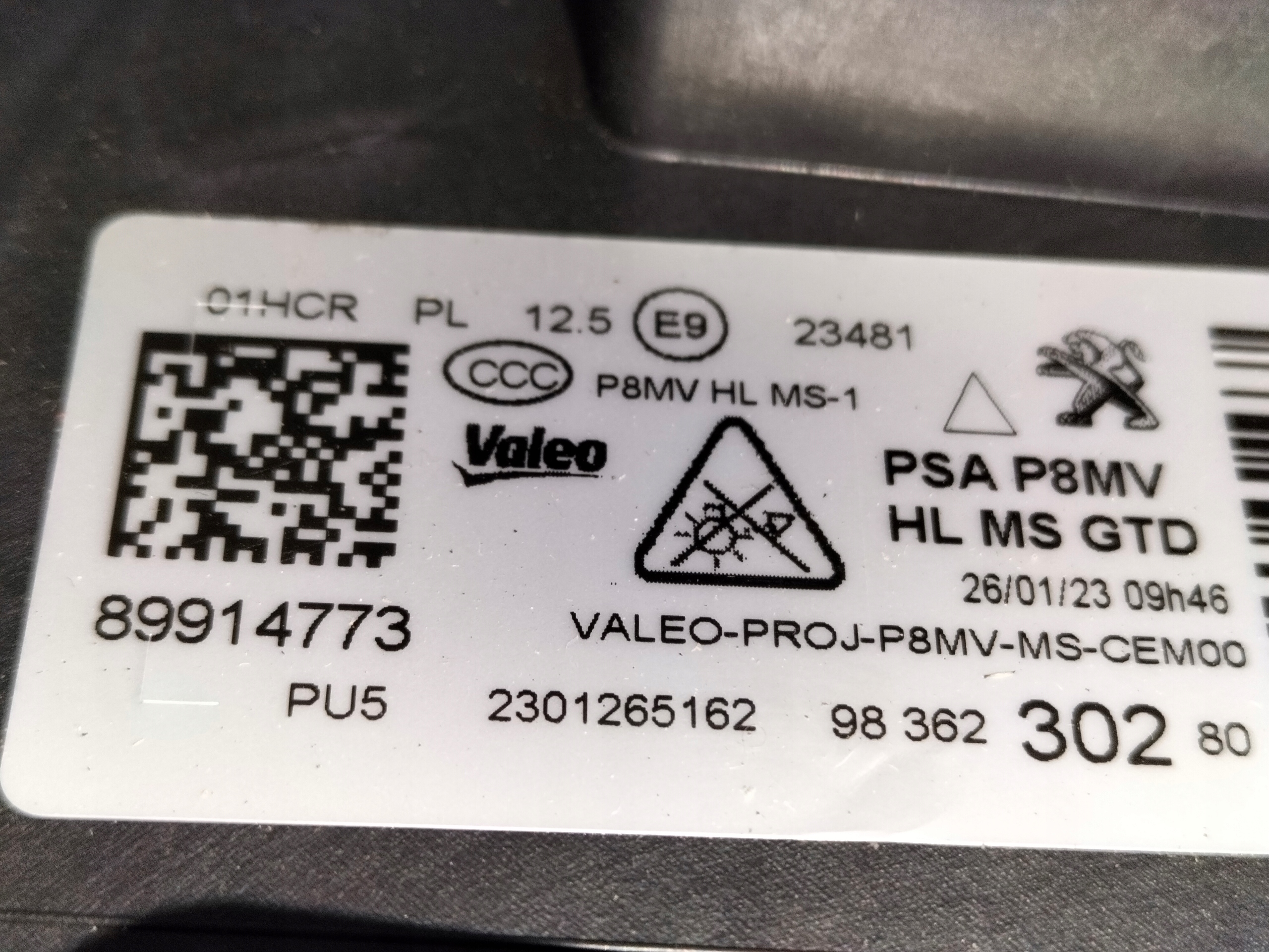 LAVE PREDNE SVETLO PEUGEOT 3008 II 5008 II LIFT 20- FULL LED