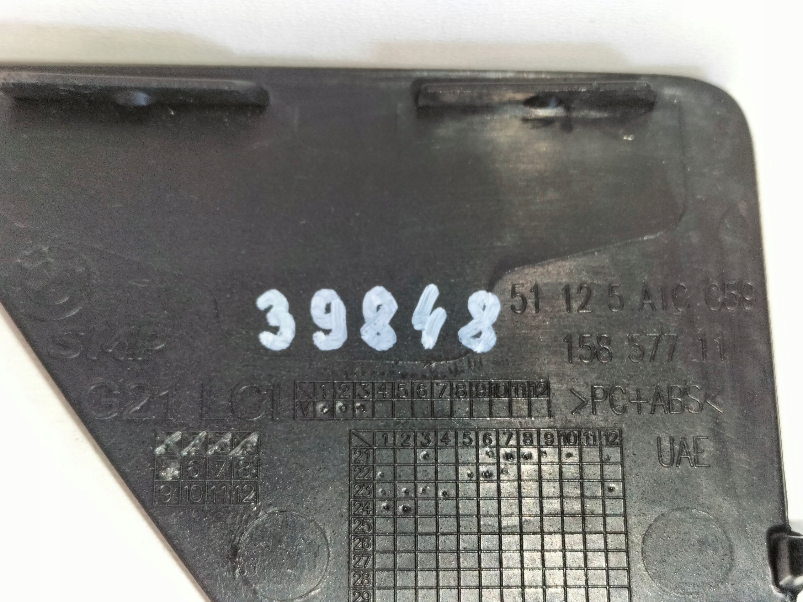 KRYTKA ZADNÉHO NÁRAZNÍKA BMW 3 G21 KOMBI LCI LIFT 21-