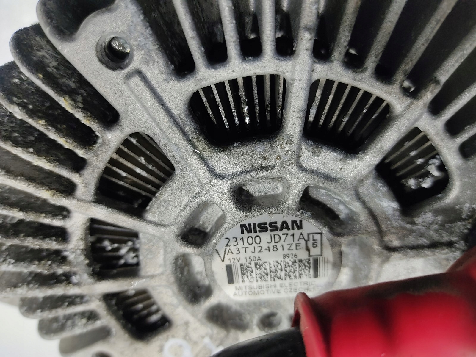 ALTERNÁTOR NISSAN QASHQAI I J10 2.0 DCI 23100JD71A A3TJ2481ZE 2006-2013