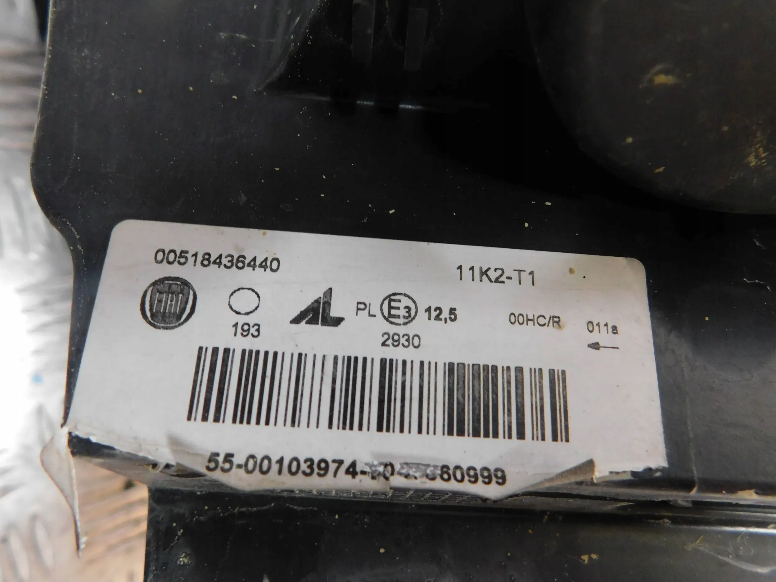 PRAVE PREDNE SVETLO FIAT PANDA III 3 11-