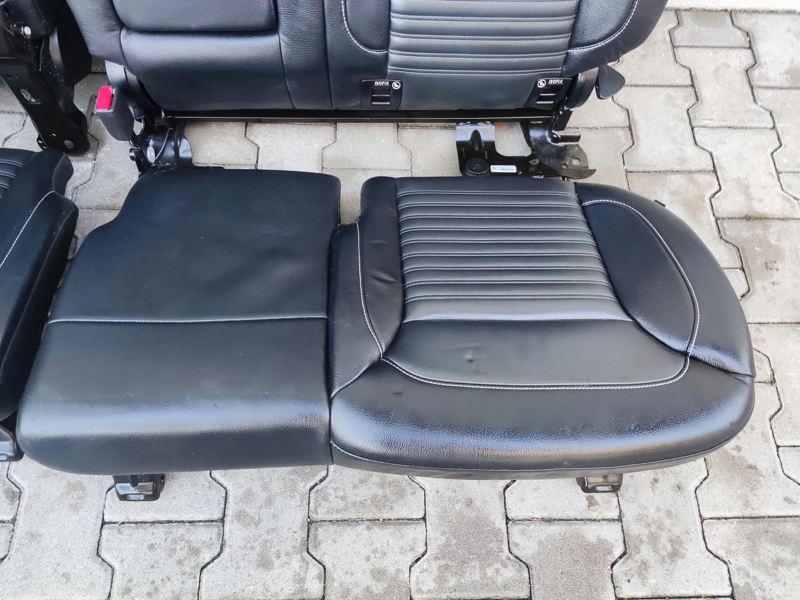 SEDACKA PREDNA ZADNA LAVICA KOŽA TAPACIRY MERCEDES GLE I W166 166 15-19