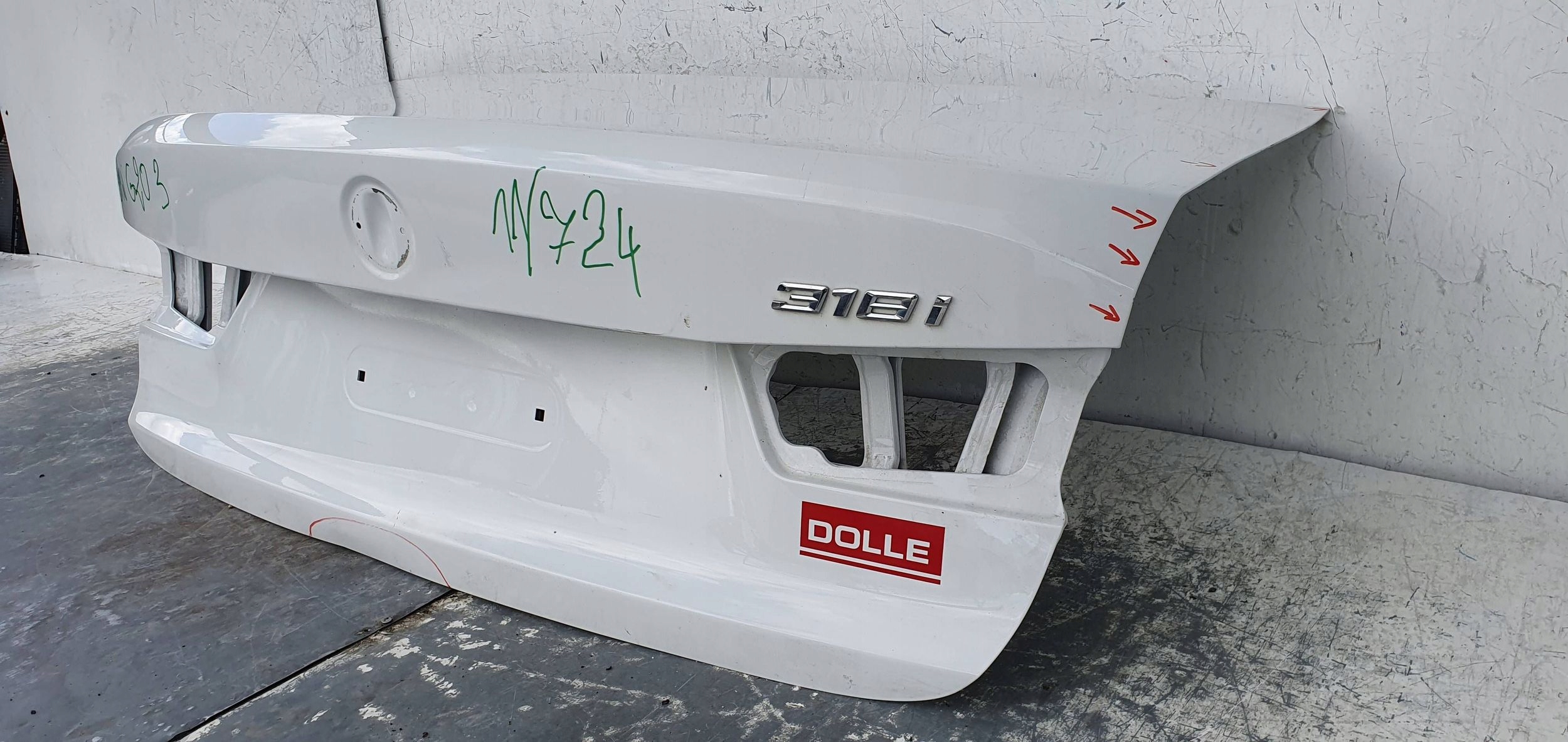 BMW 3 G20 ZADna ZADNÁ KAPOTA