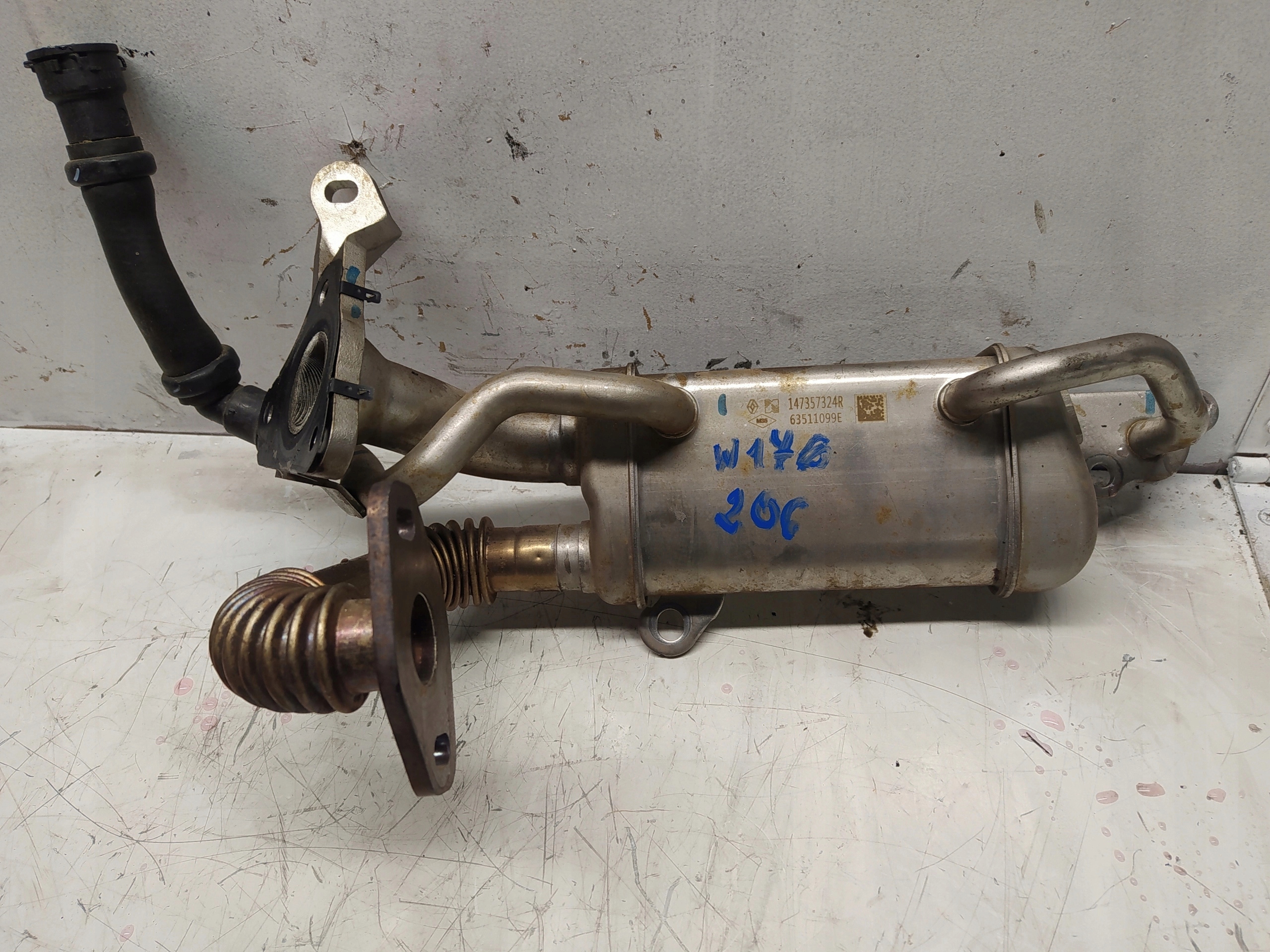 MERCEDES W176 1.5DCI CHLADIČ SPALÍN 147357324R