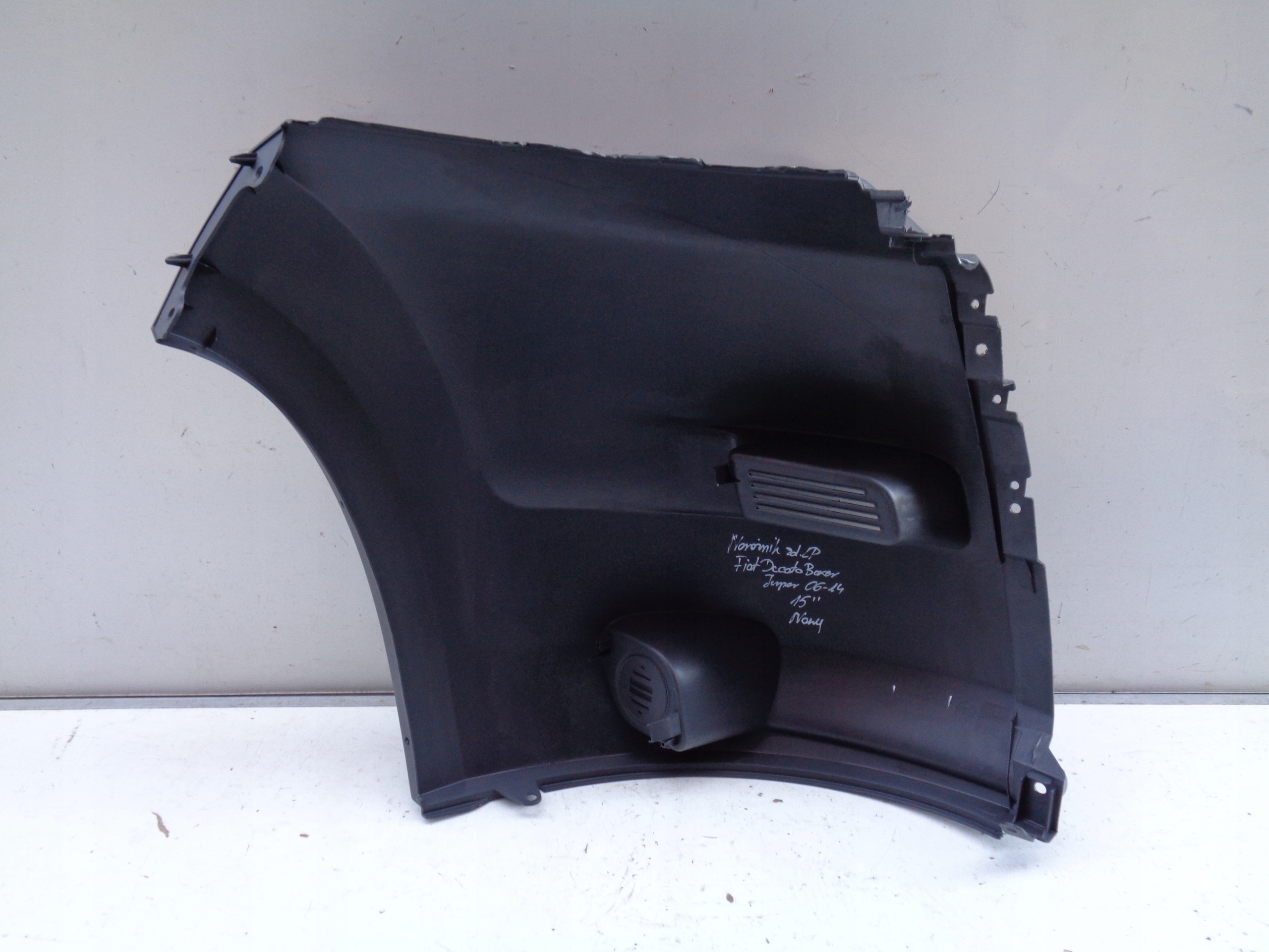NOVÝ ĽAVÝ ROH NÁRAZNÍKA FIAT DUCATO BOXER JUMPER 06-14