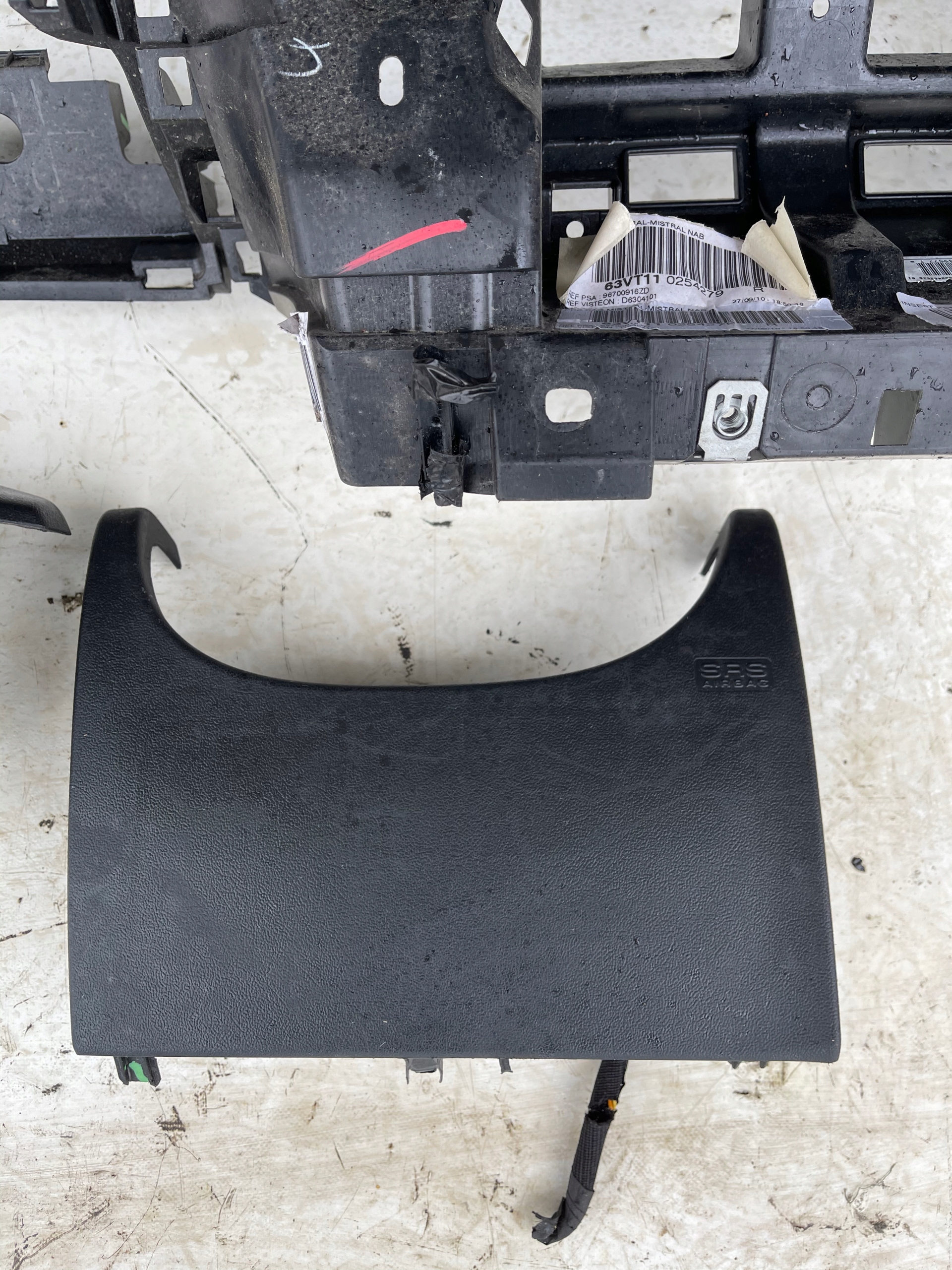 PRÍSTROJOVÁ DOSKA AIRBAG CITROEN C5 III 08-
