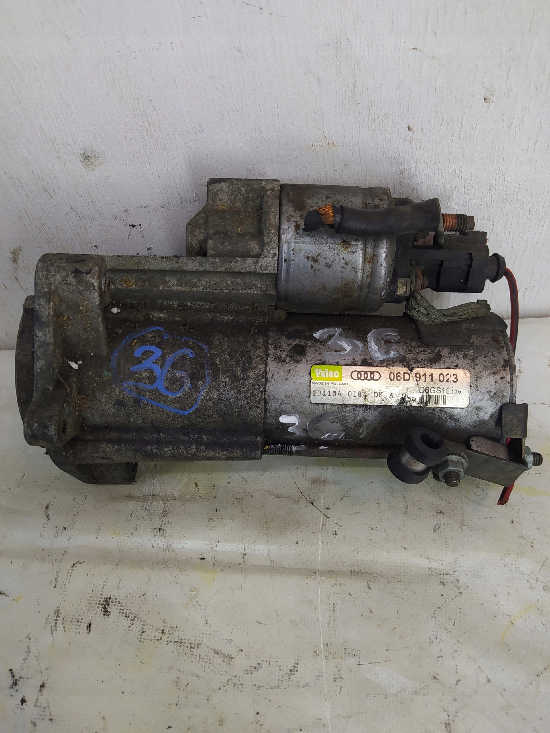 AUDI A4 2.0 TFSI STARTER 06D911023