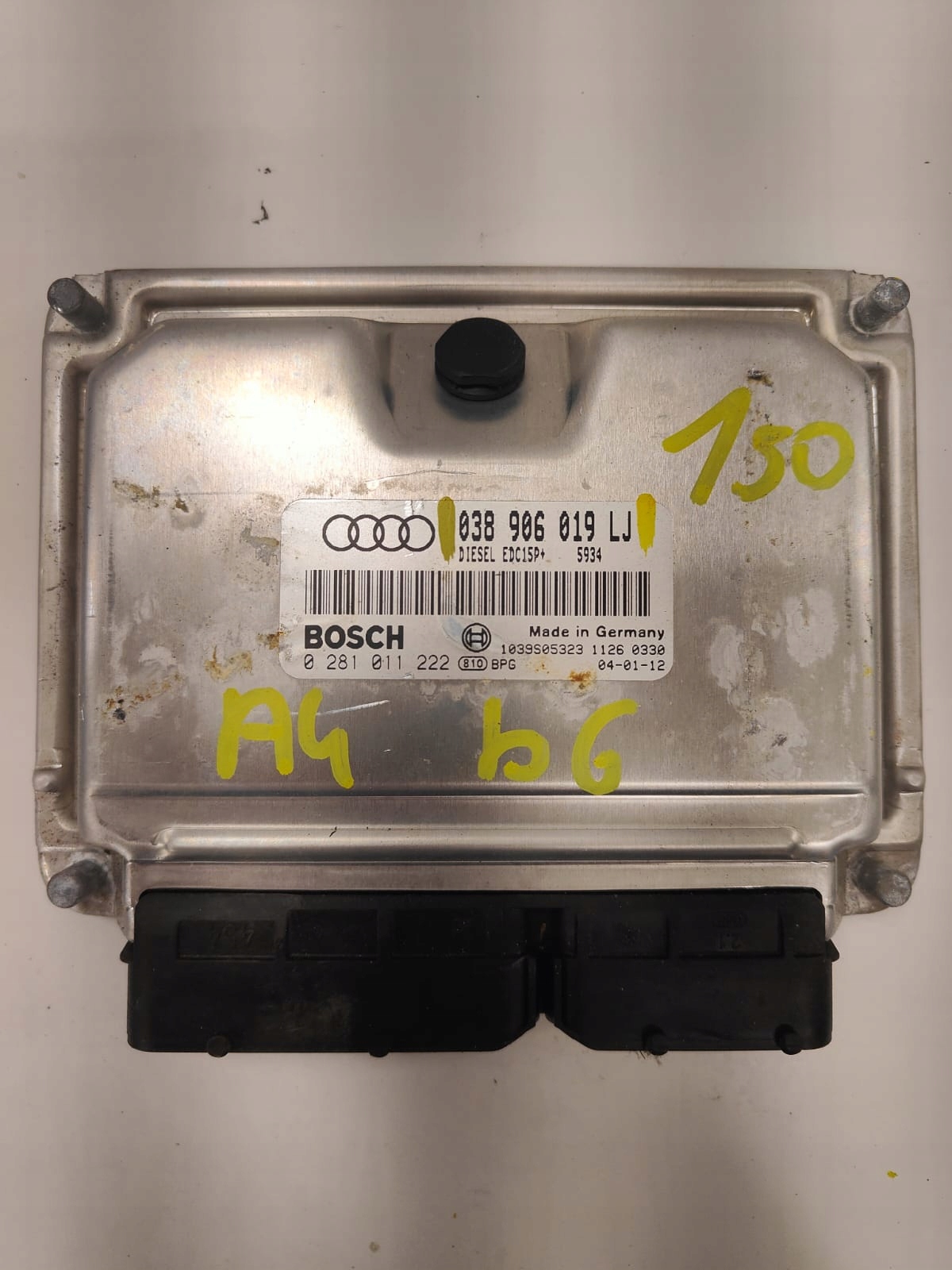 Audi a4 b6 038906019LJ 0281011222 RIADIACA JEDNOTKA MOTORA