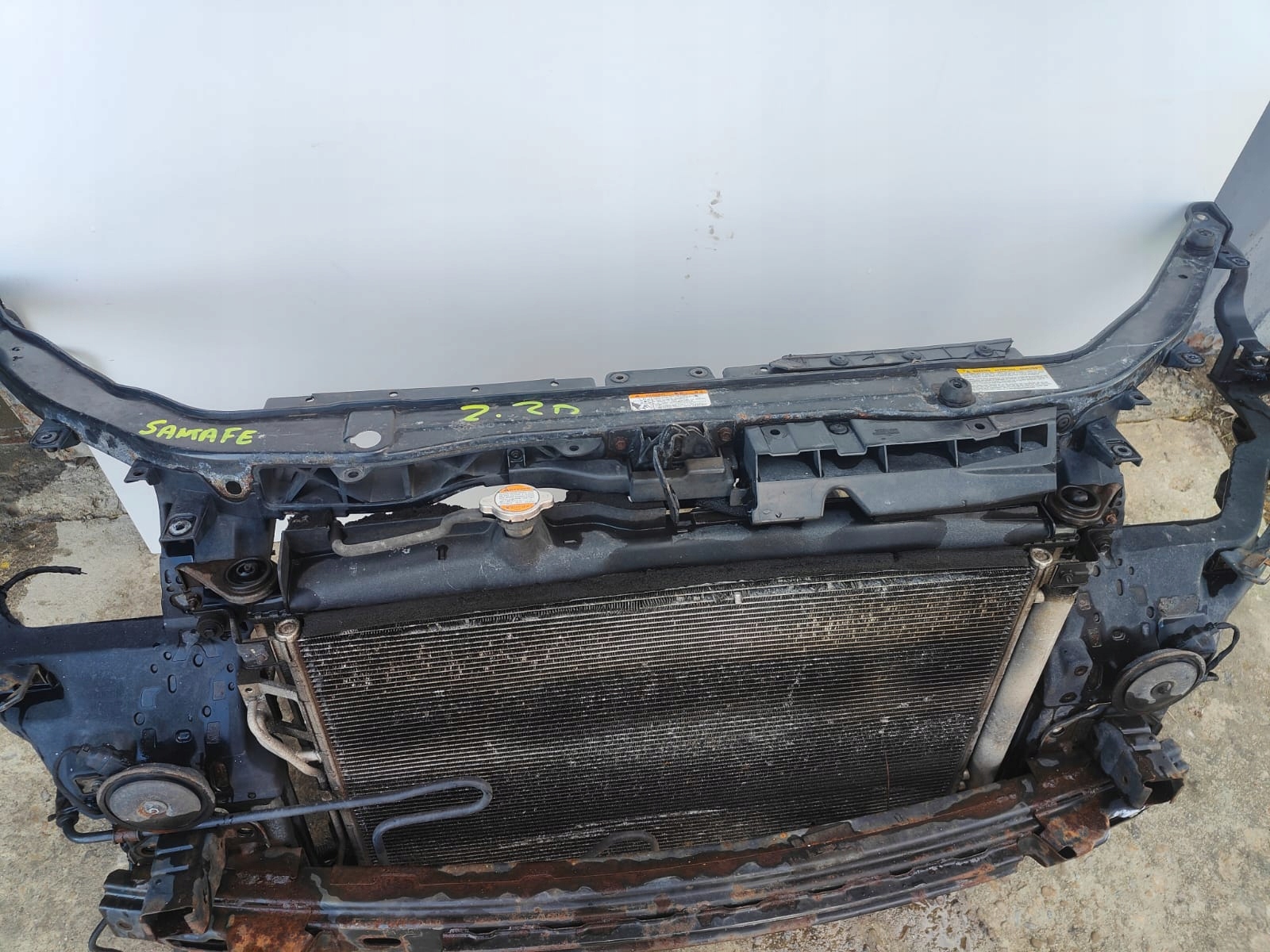 Hyundai santa fe 2.2 diesel PREDNÉ ČELO KOMPLETNY