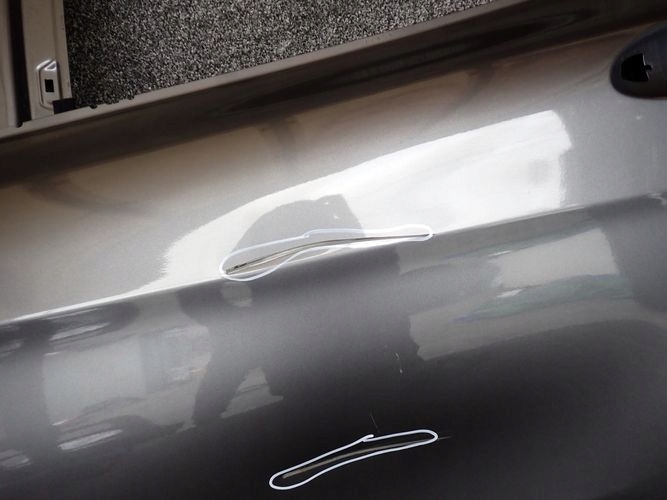 MERCEDES W156 156 GLA LAVE ZADNE DVERE