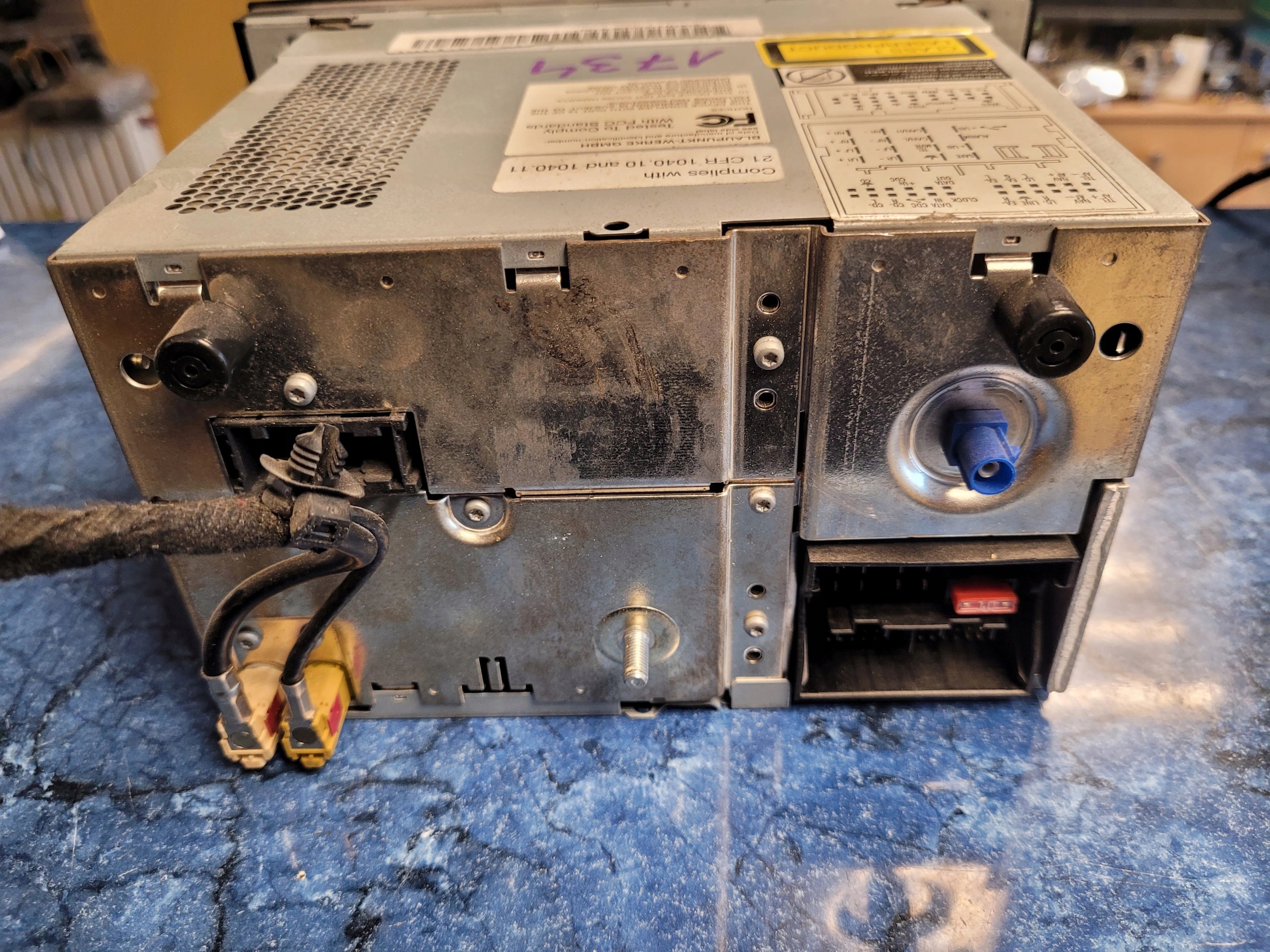 VW TOUAREG I RADIO NAVIGACIA 7L6035191N