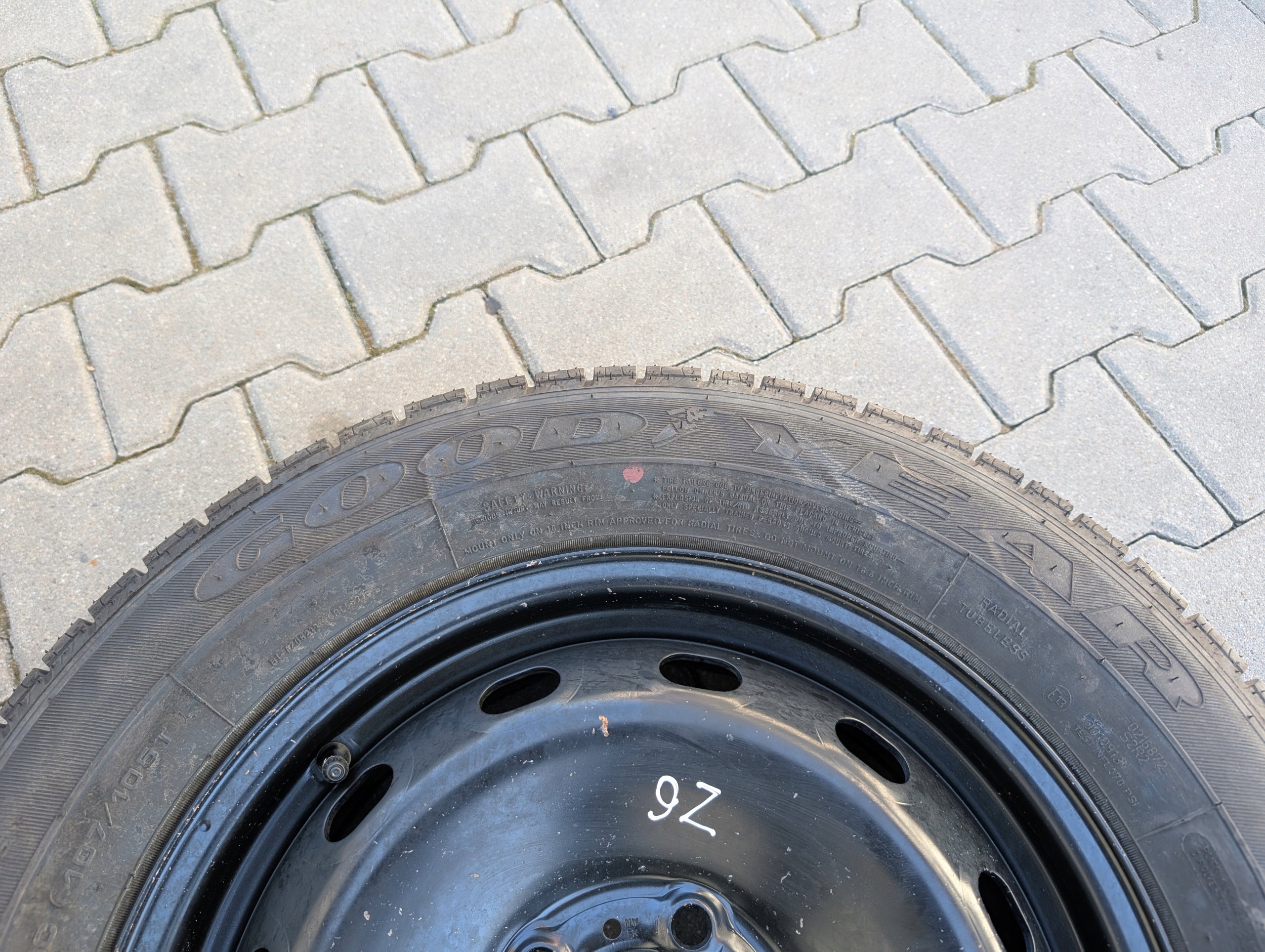 REZERVA DOJAZDOVKA 16 RENAULT TRAFIC III OPEL VIVARO B 2014-19 5×114,3