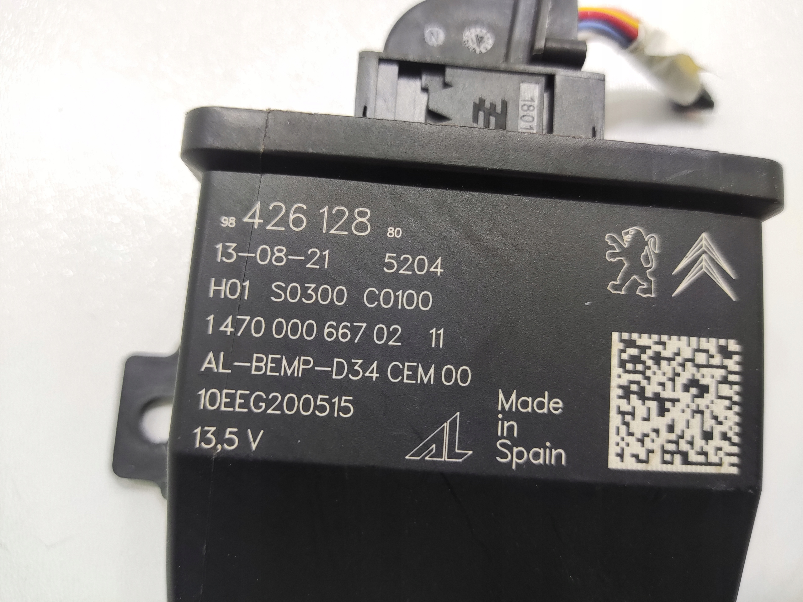 MODUL RIADIACA JEDNOTKA SVETIEL CITROEN DS 3 DS3 CROSSBACK 2019-2022 9842612880