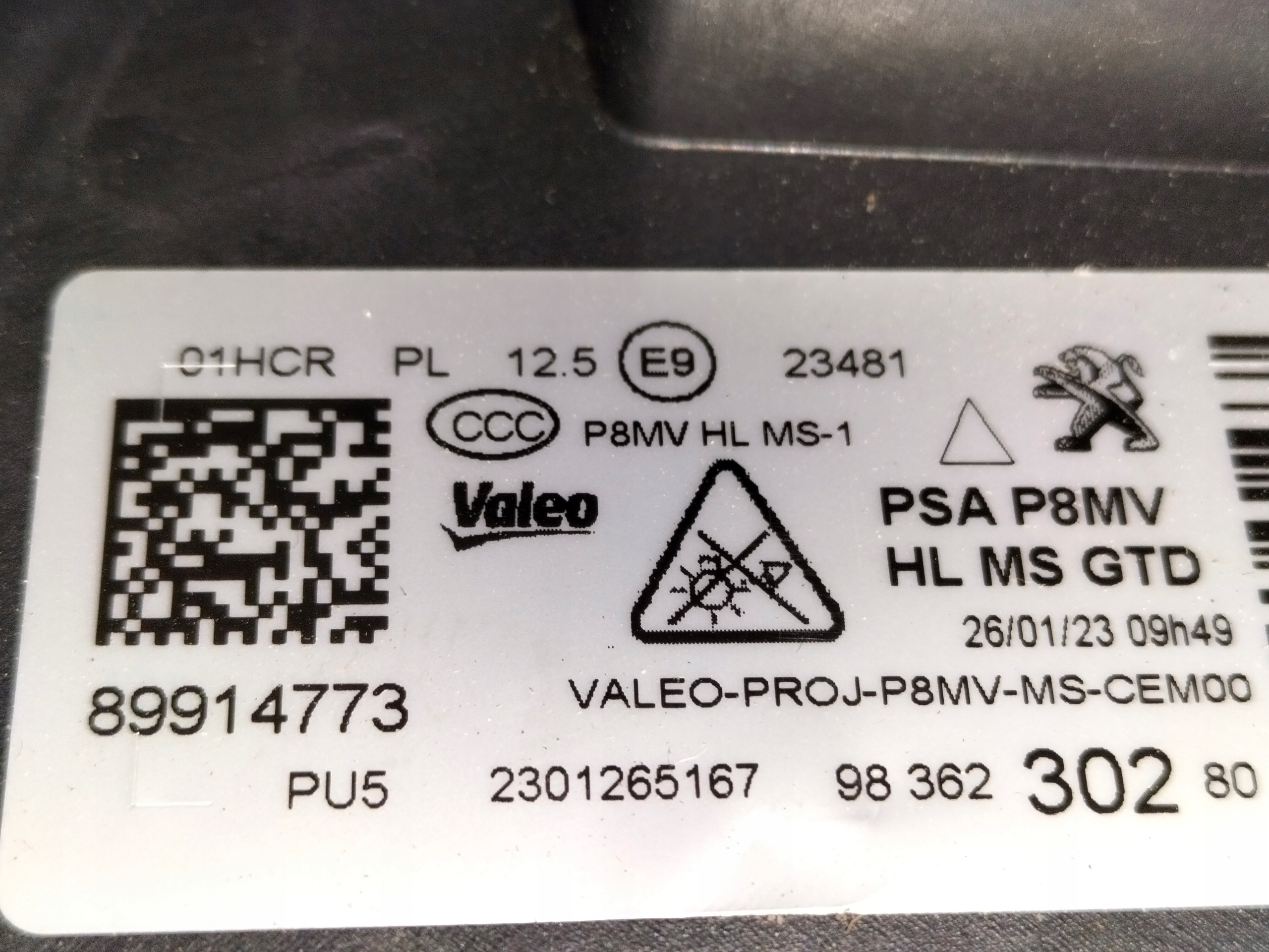 LAVE PREDNE SVETLO PEUGEOT 3008 II 5008 II LIFT 20- FULL LED TE