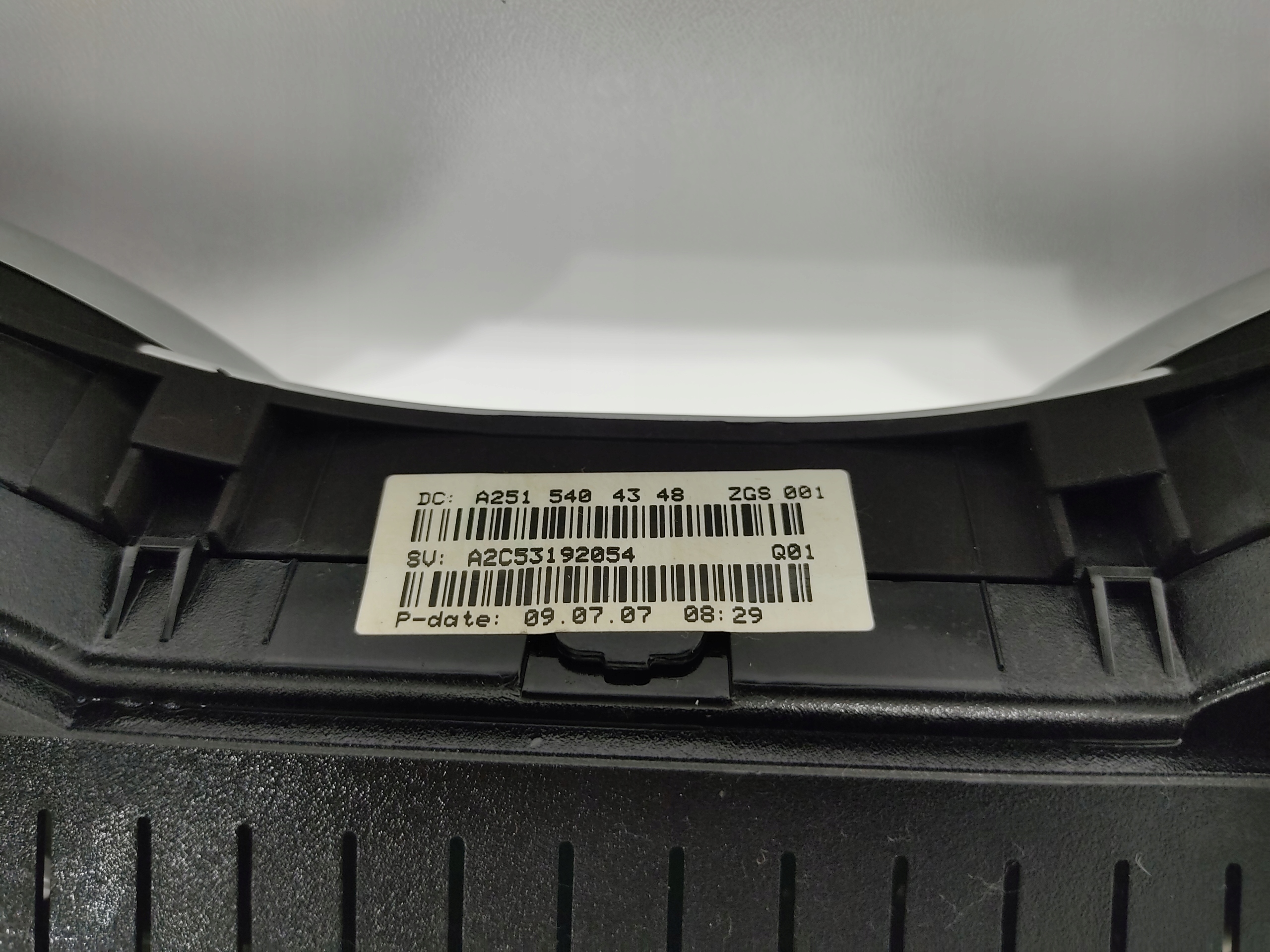 TACHOMETER BUDIKY ML W164 3.0 CDI A2515404348 EUROPA 2005-08