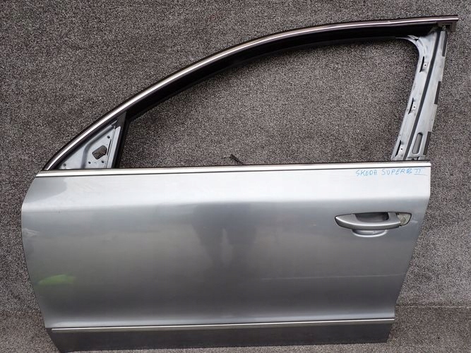 SKODA SUPERB II 08- LAVE PREDNE DVERE KPL