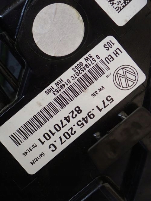 VW TIGUAN III IQ LIGHT 24- LAVE ZADNE SVETLO