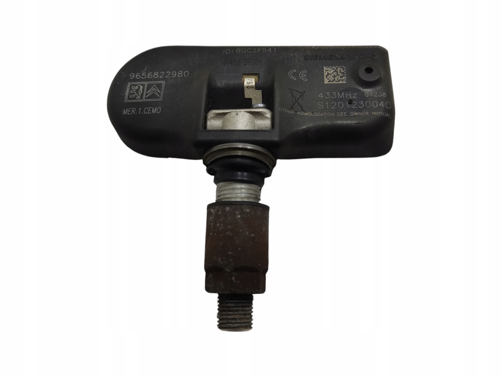ČIDLO TLAKU PNEUMATIK TPMS PEUGEOT CITROEN 9656822980