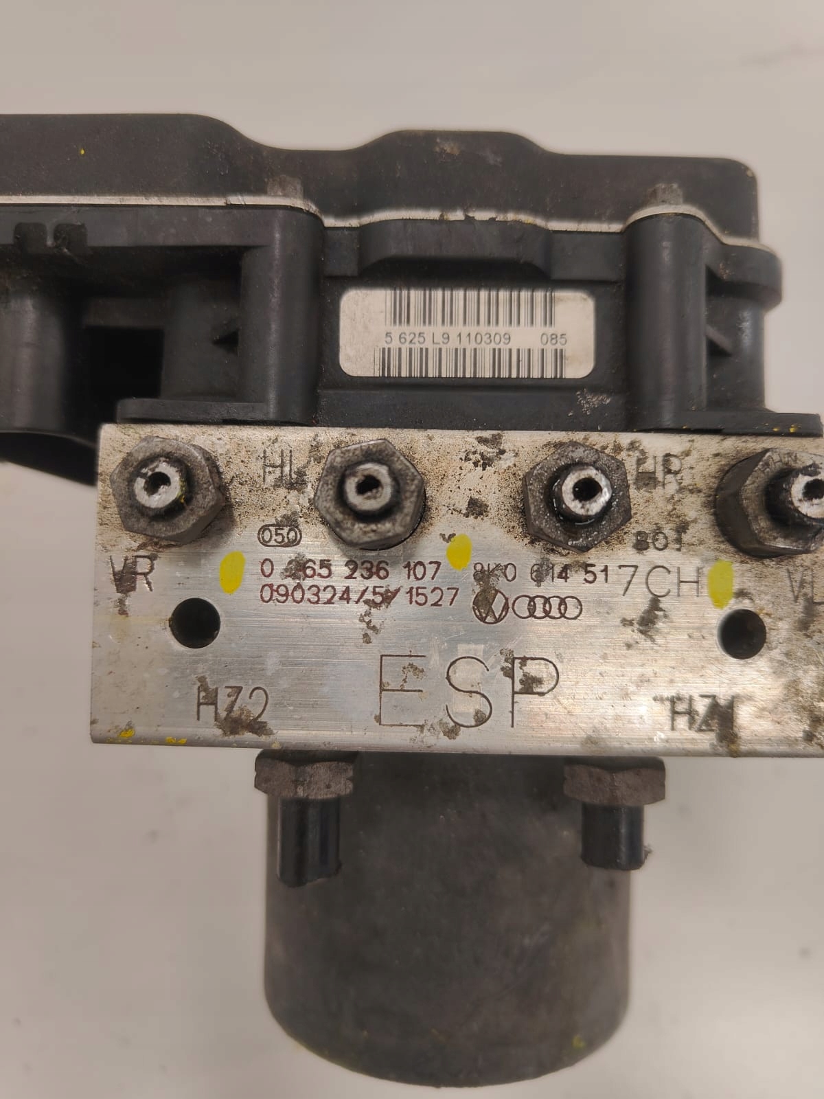 Audi a5 0265236107, 8K0614517CH, 8K0907379AG RIADIACA JEDNOTKA KOCKA ABS