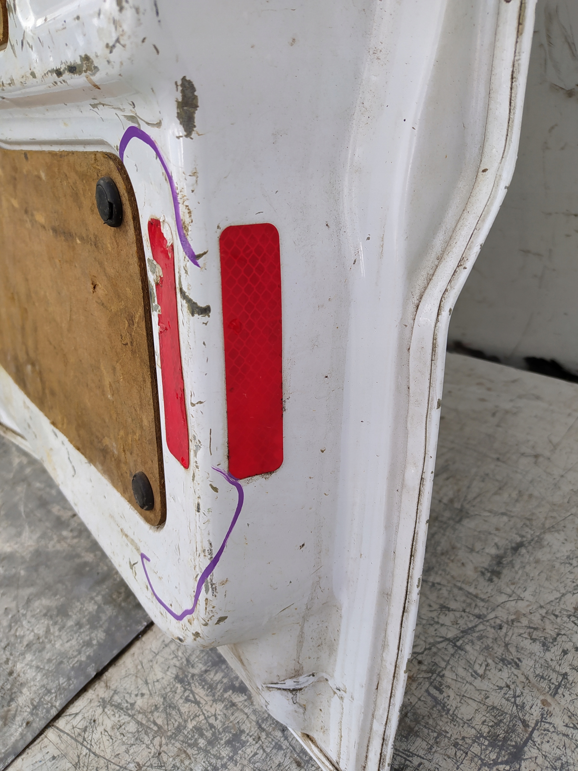 FORD TRANSIT CONNECT MK2 PRAVÉ ZADNÉ DVERE