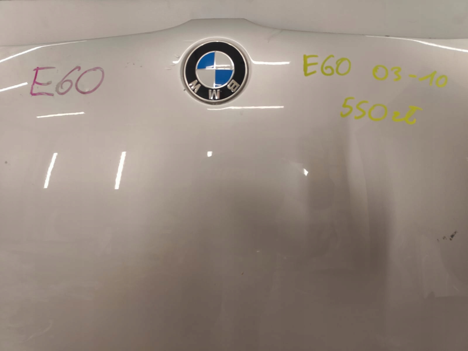BMW e60 5 V seria 03-10 PREDNÁ KAPOTA