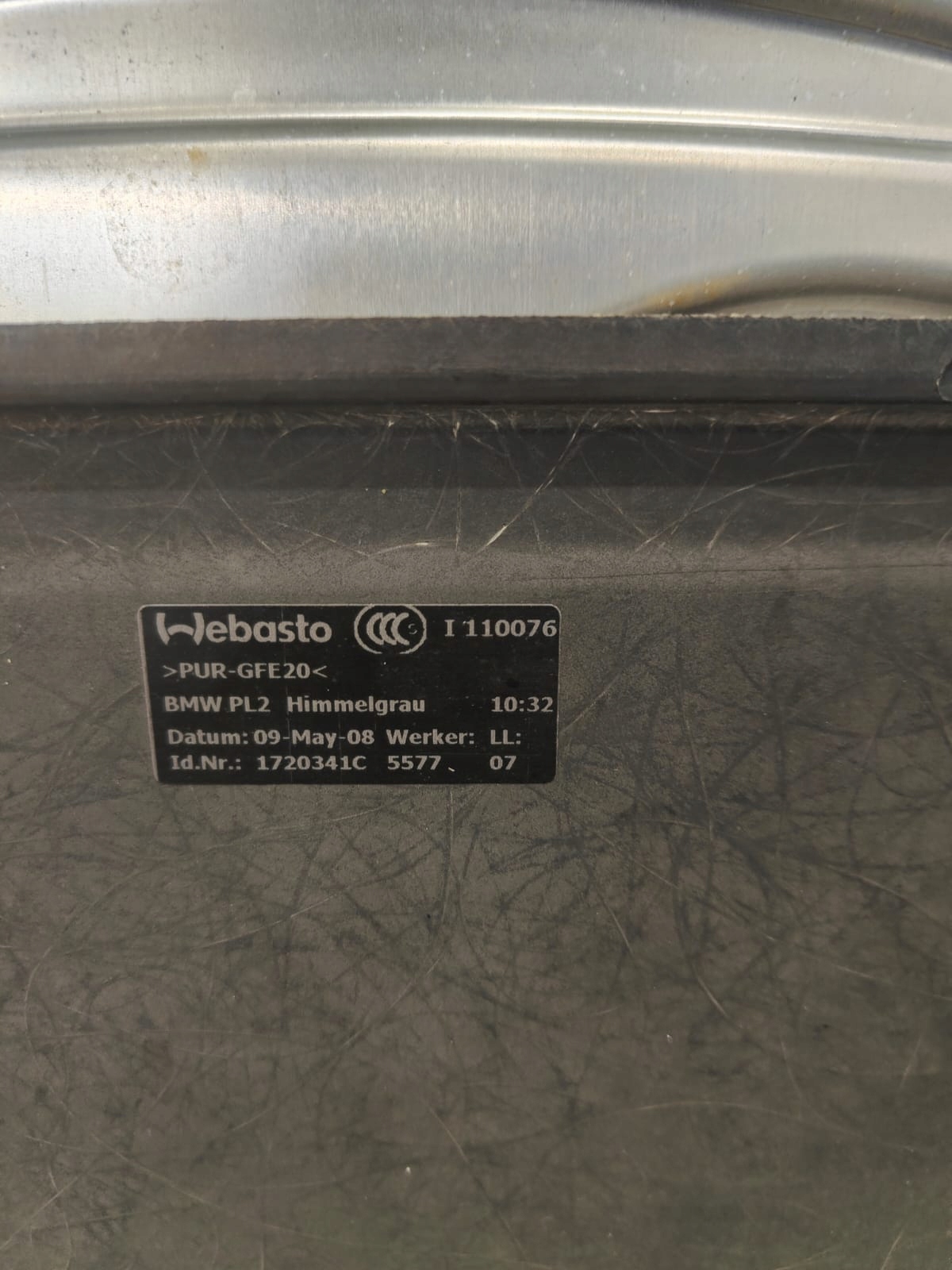 BMW e92 7046159 STREŠNÉ OKNO SKLENENA STRECHA
