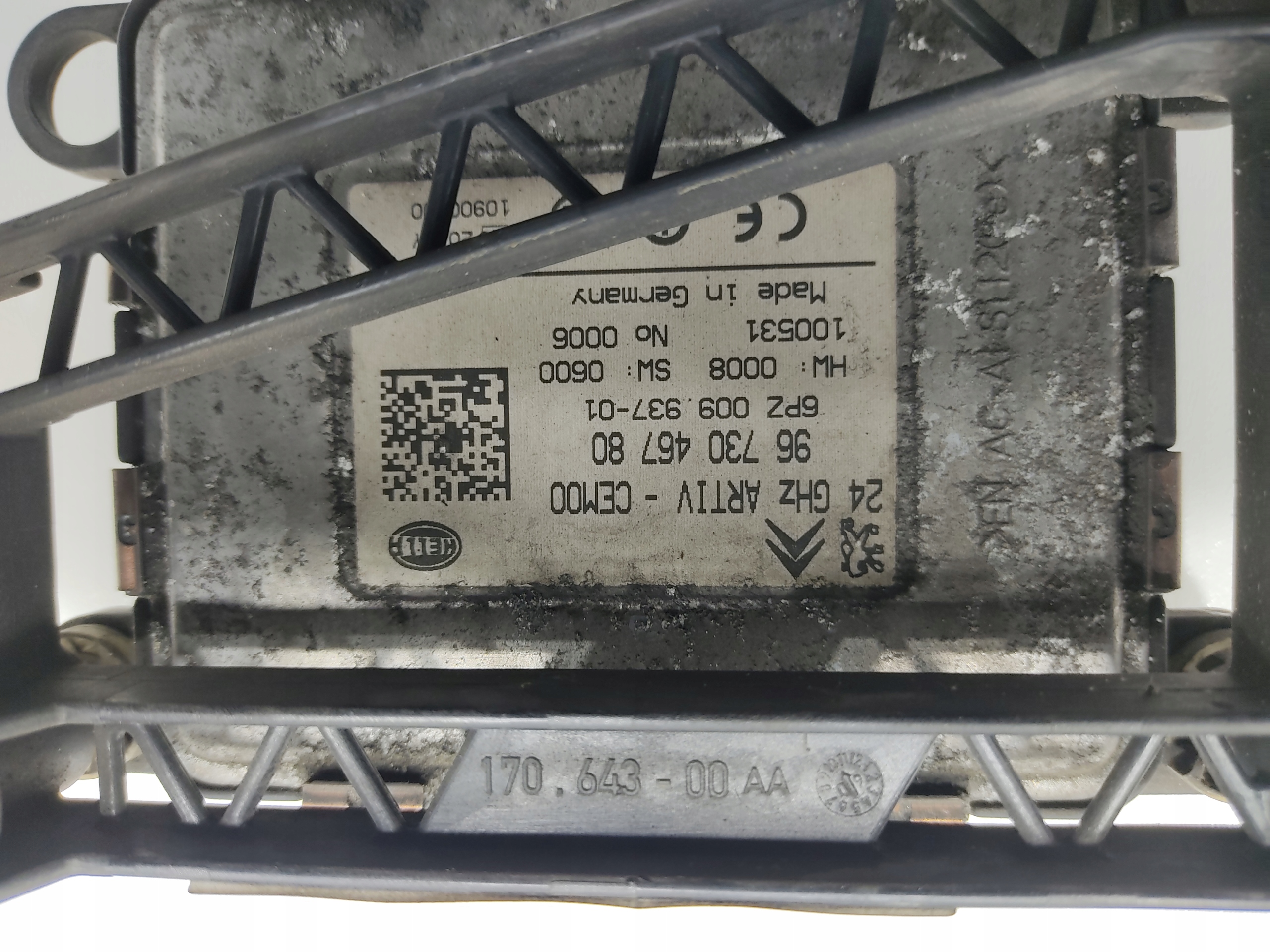 RADAR MODUL PEUGEOT 3008 I 9673171780