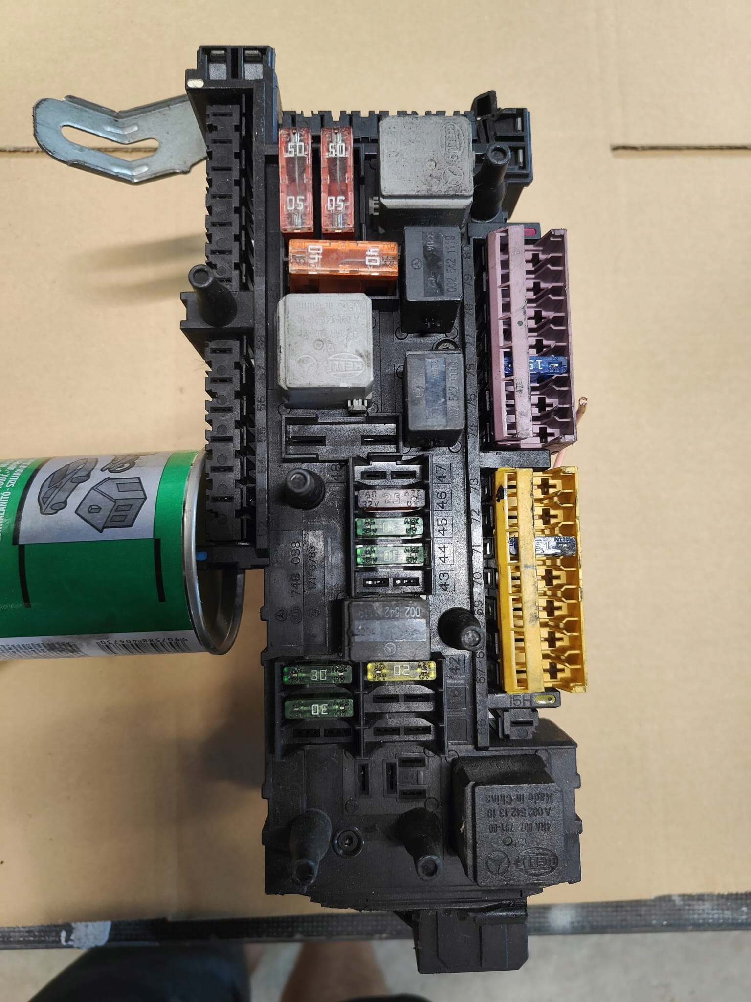 MERCEDES w204 oe 2049067702 MODUL KOMFORTU SKRINKA SAM