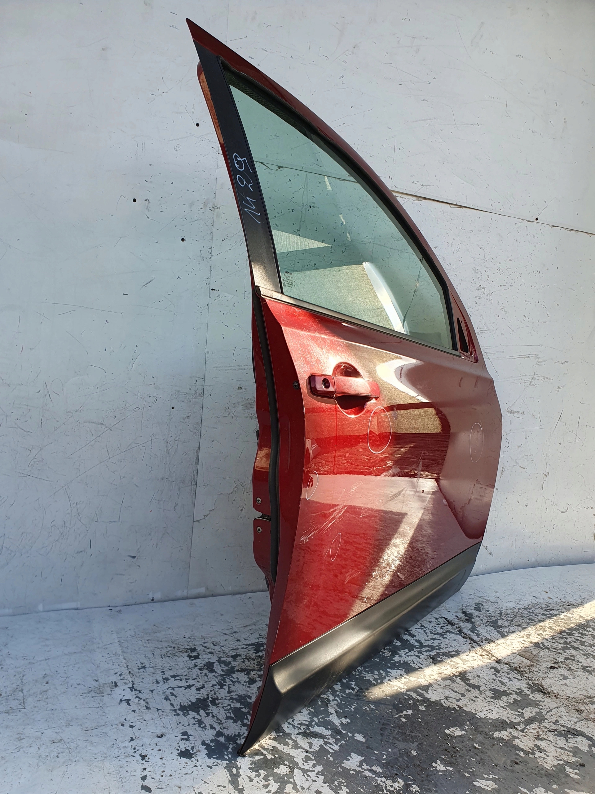 NISSAN QASHQAI J10 PRAVE PREDNE DVERE
