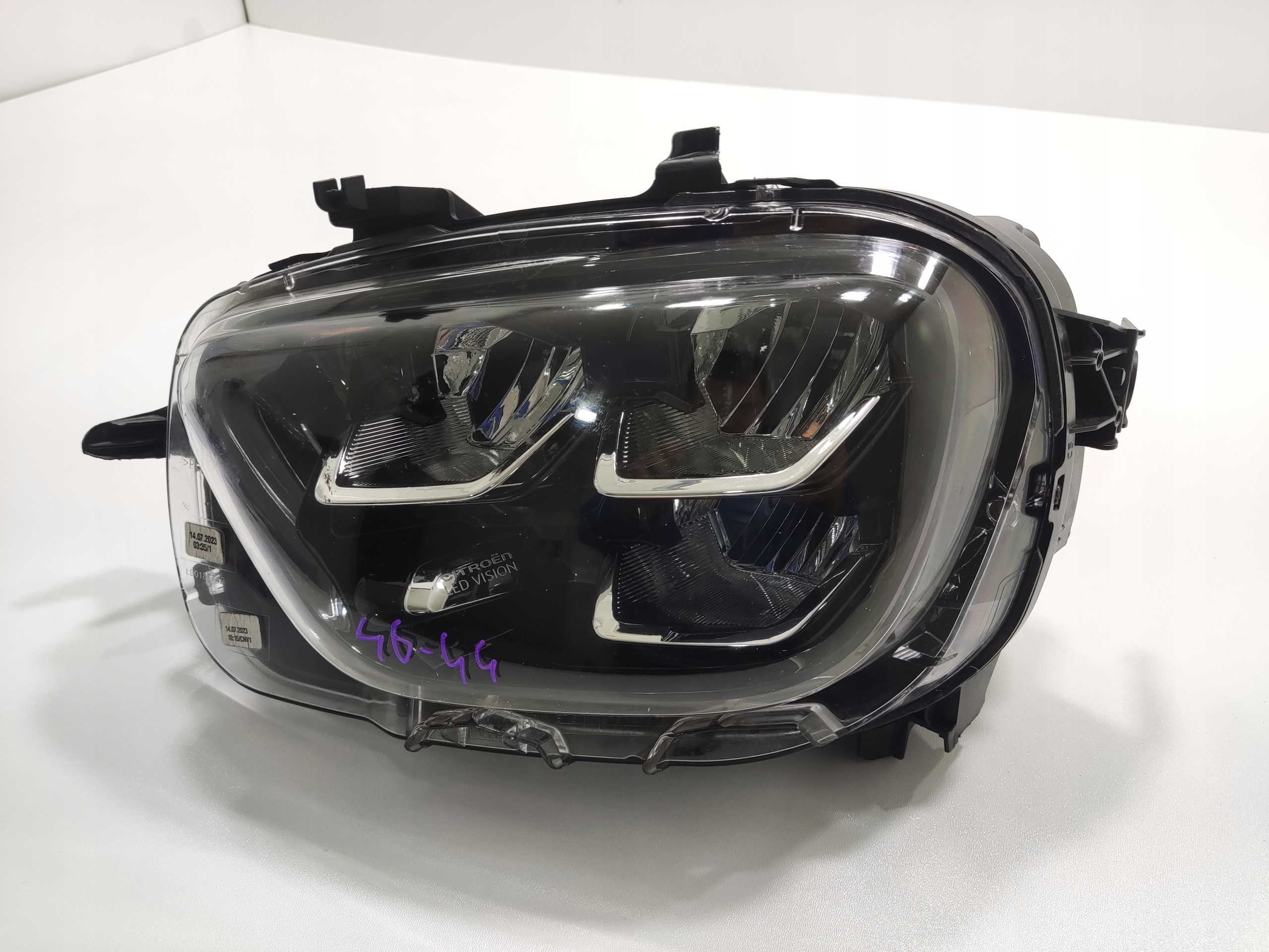ĽAVÉ PREDNÉ SVETLO FULL LED CITROEN C3 III 2020-2024 LIFT 9836267180